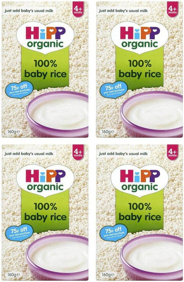 (4 PACK) - Hipp - Baby Rice | 160g | 4 PACK BUNDLE