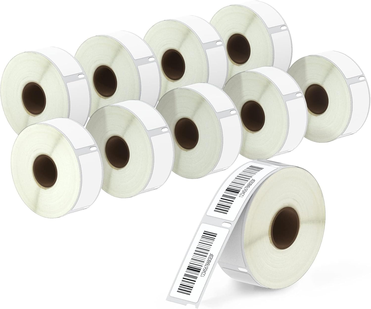 BETCKEY - 10 Rolls 11352 Self-Adhesive Labels Compatible with DYMO S0722520, 25mm x 54mm, 5000 Return Address Labels Compatible with DYMO LabelWriter 450, 4XL, NOT Fit 550 or 5XL