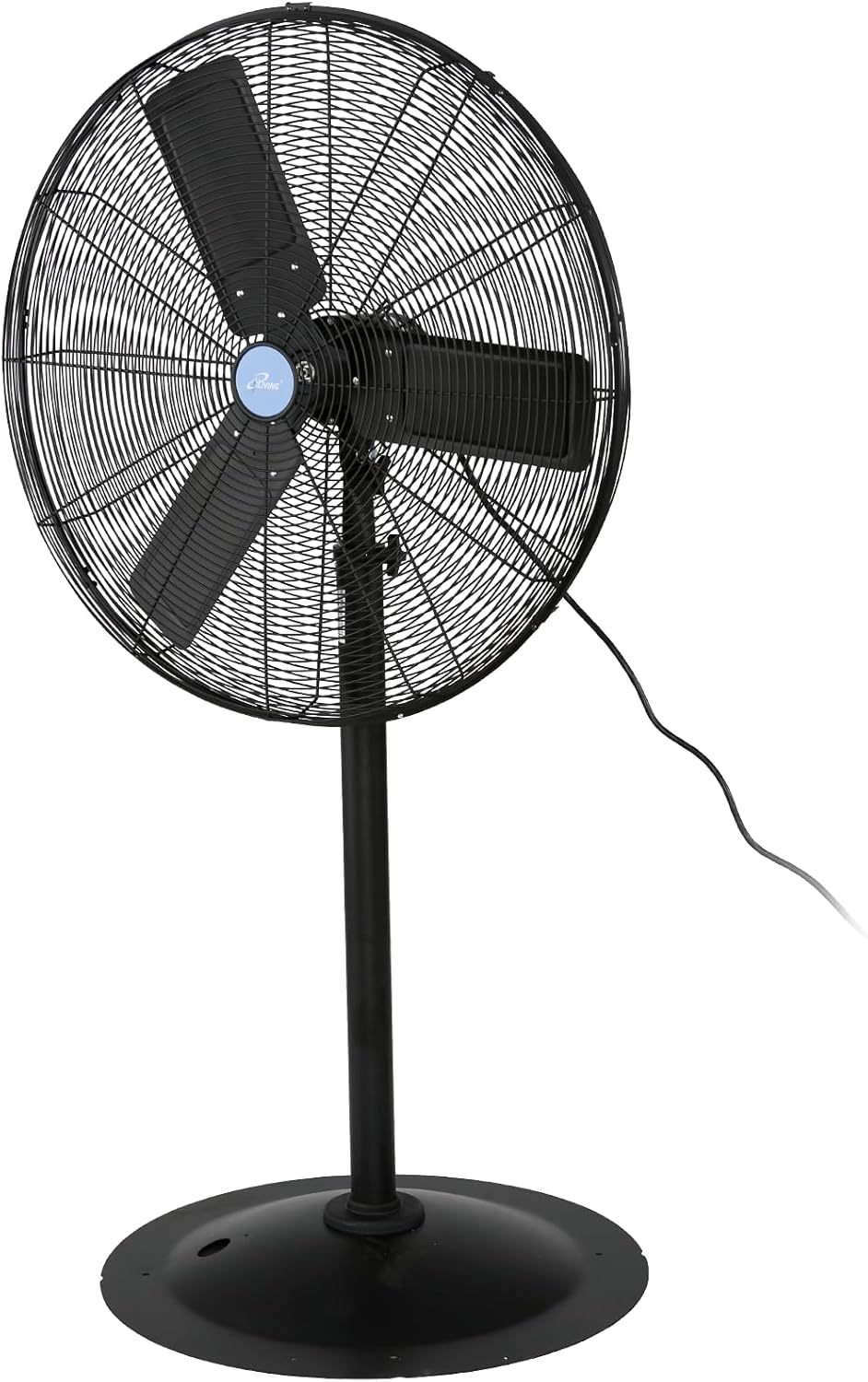 iLiving ILG8P30-72 Commercial Pedestal Floor Fan, 30-Inch, Industrial Heavy Duty Floor Standing Fan with 7261 CFM, Perfect for Home, Shop, Bedroom, Gym, Garage, Black