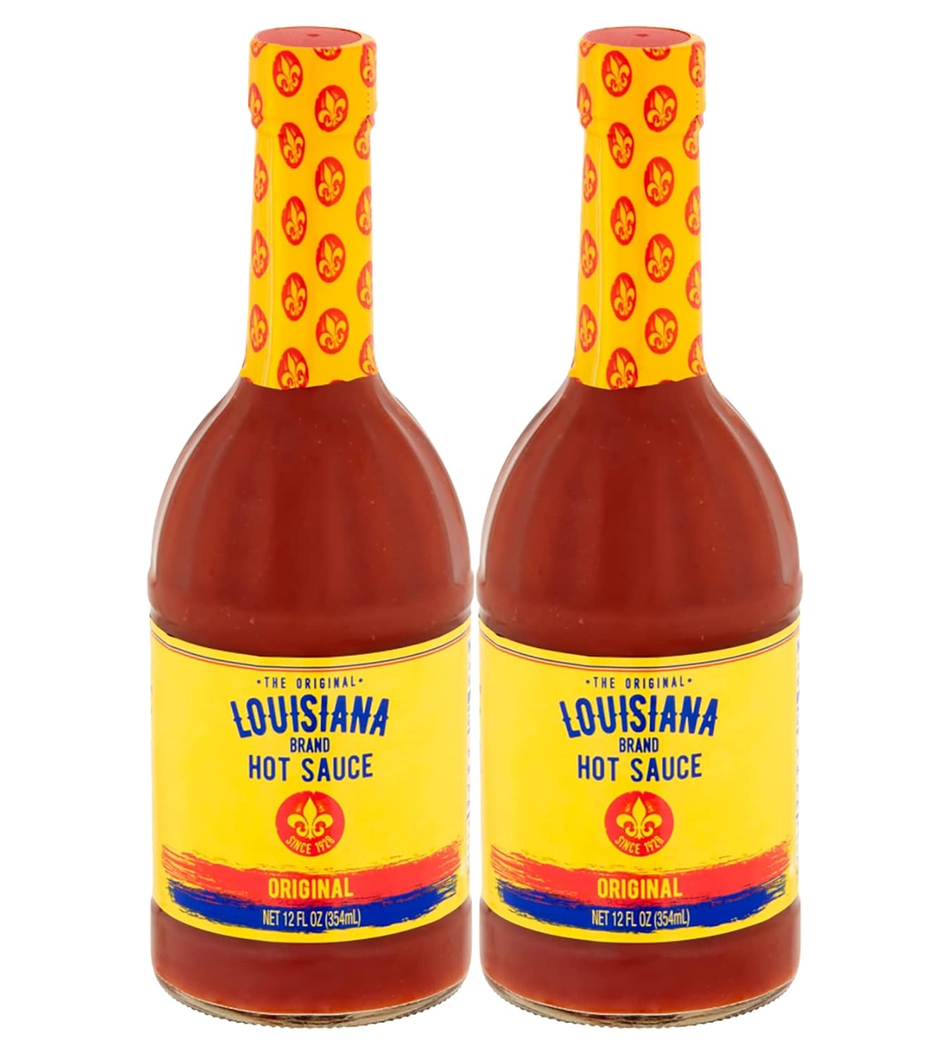 Louisiana Brand Hot Sauce, Original Hot Sauce 12 Ounce (Pack of 2)