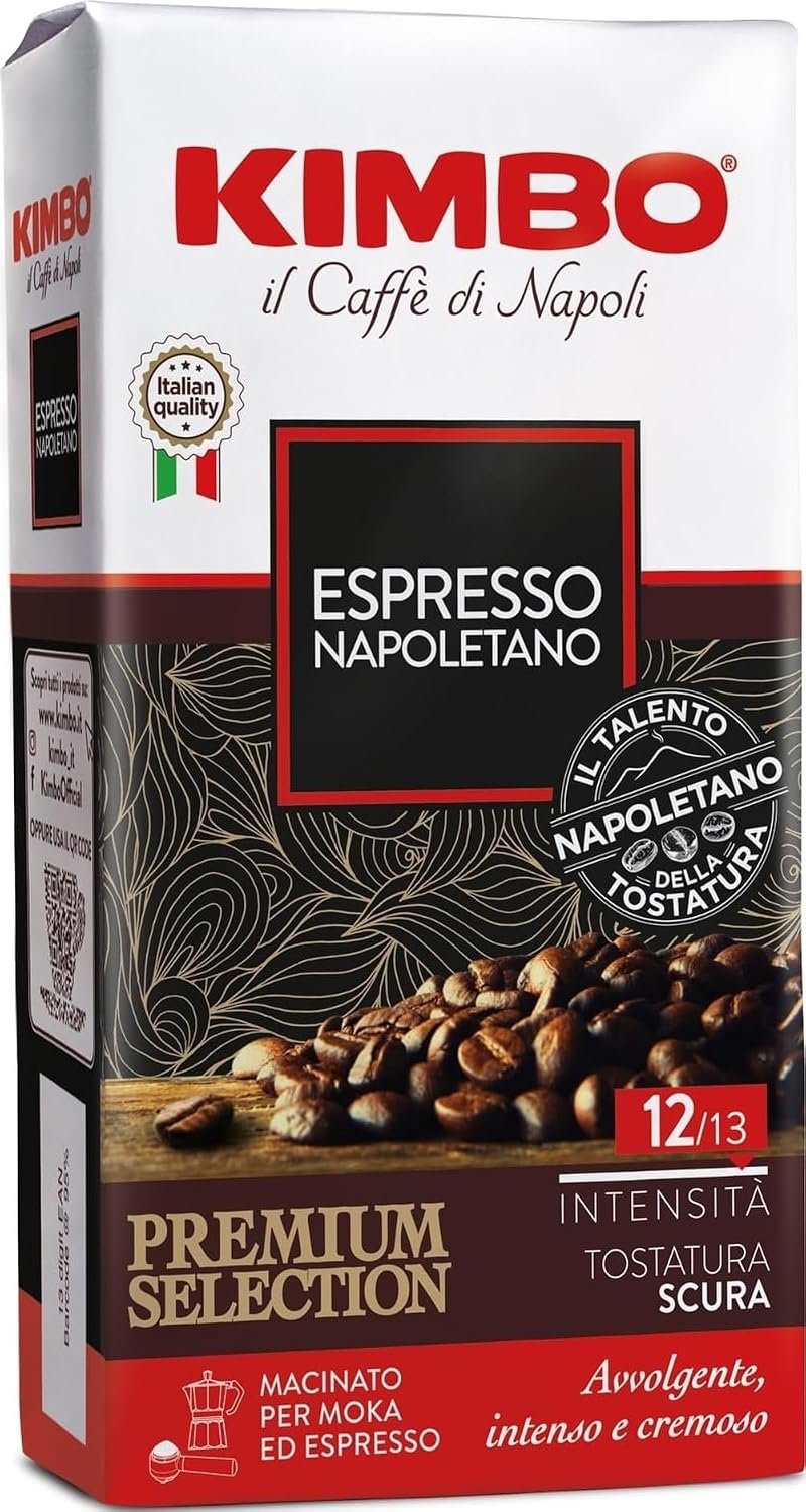 Caffe Kimbo Espresso Napoletano (Ground) - 8.8 oz vacuum pack