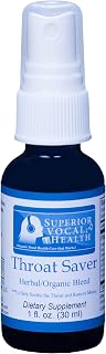 Throat Saver Herbal/Organic Vocal Spray for Singers