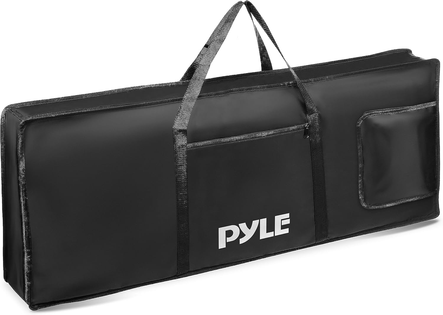 Pyle Keyboard Case, 61 Key Carrying Case Bag for Piano Keyboards, Protects and Covers Portable Digital Keyboard Water Resistant, Used for Models PKBRD6139BT, PKBRD6151PB, and PKBRD6175P