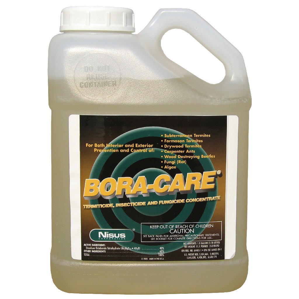 Bora-Care Termiticide Insecticide and Fungicide Concentrate, Wood Treatment for Termite and Beetle Prevention, 1 Gallon (2 Pack)