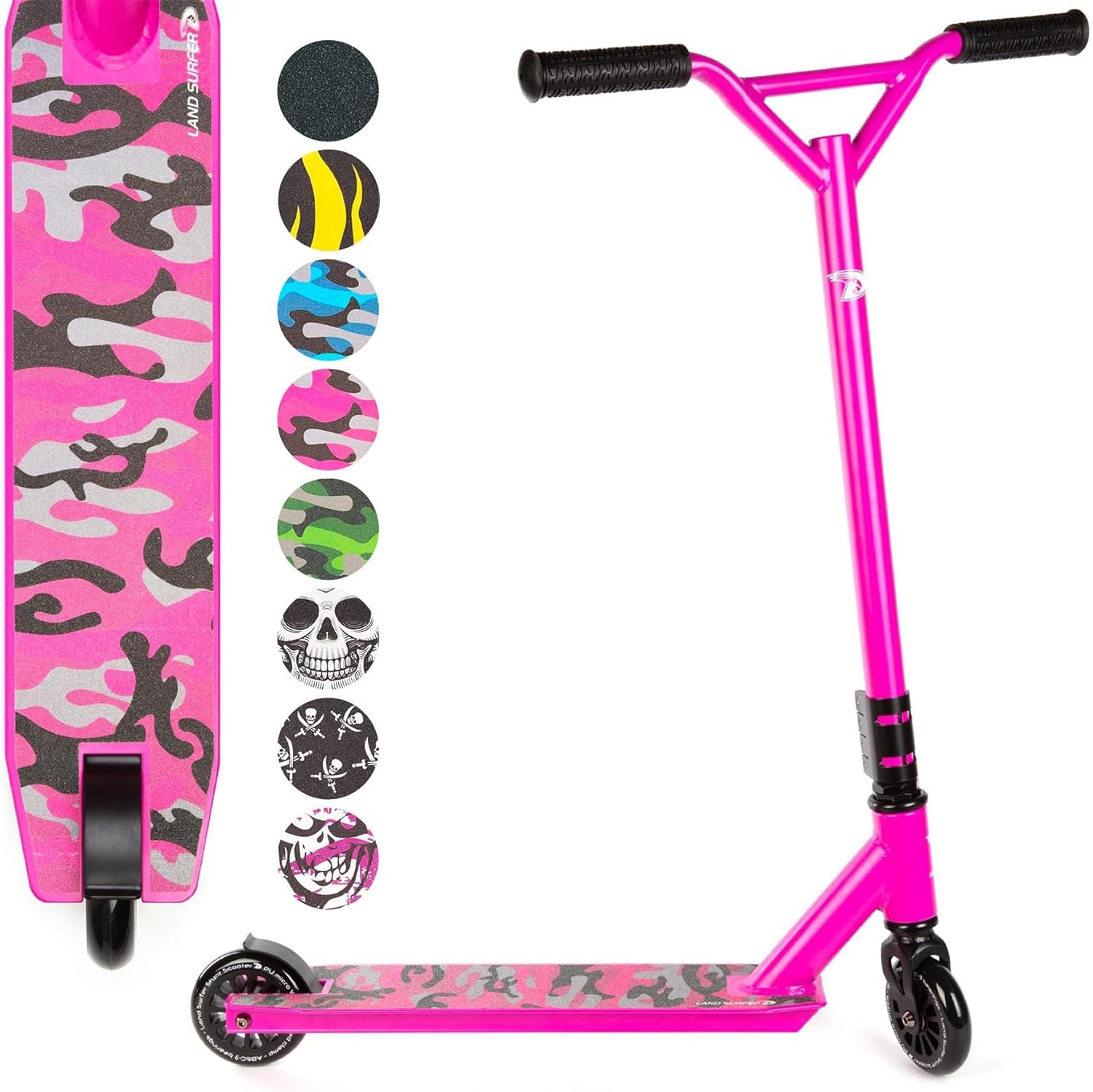 Land Surfer Stunt Scooters - Pro Scooter for Tricks and Stunts Stunt Scooters - Multiple Colours/Styles Available - Scooter for Kids Ages 8-12 Teens Boys and Girls