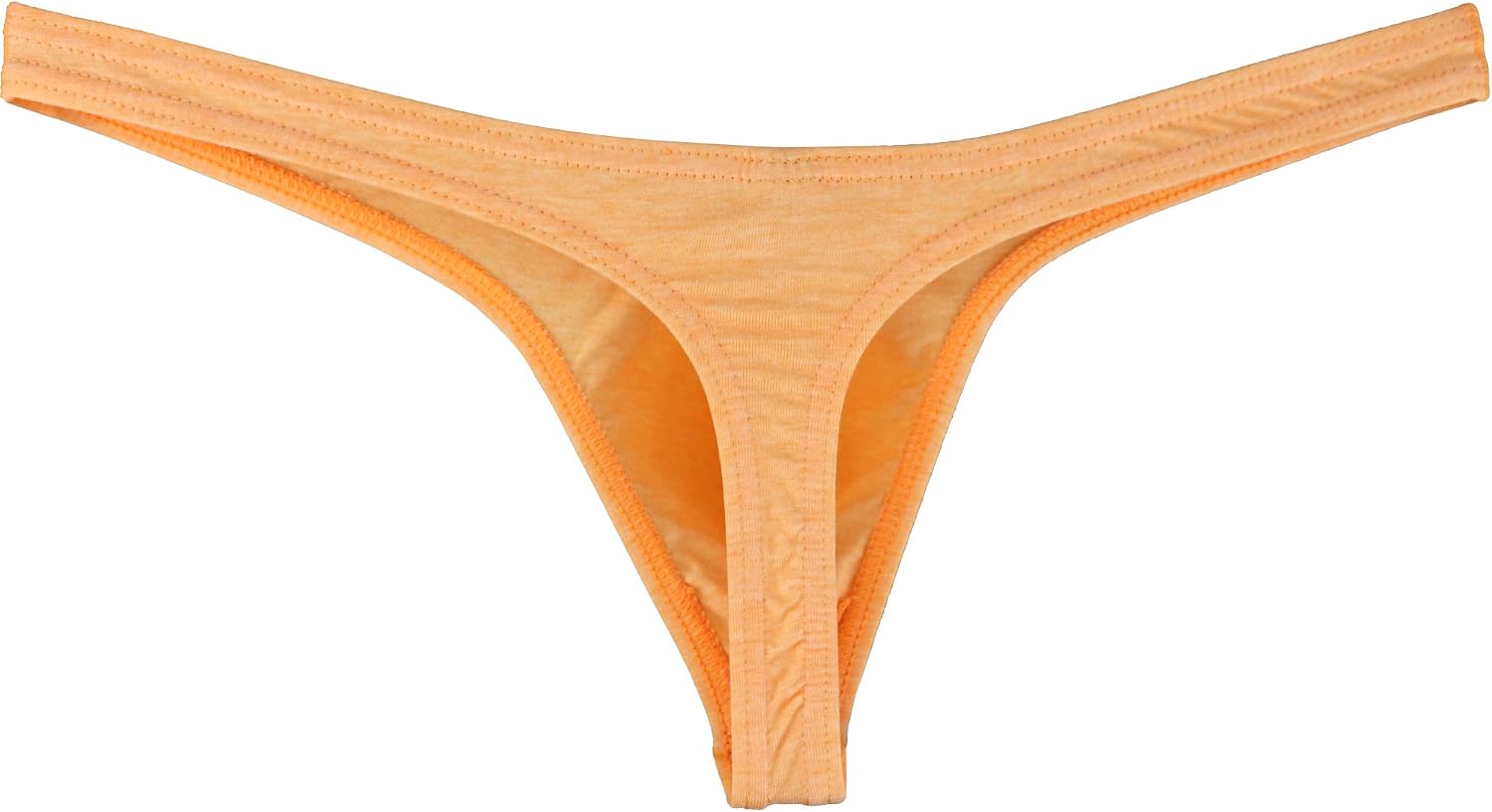 iKingsky Men's Cotton Thong Underwear Sexy Big Pouch T-Back Panties