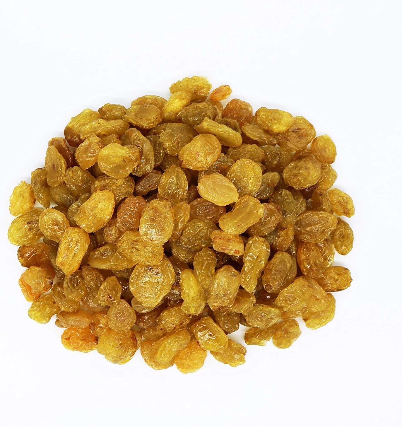 Seba Garden Seedless Dried Golden Raisins, 1kg, All-natural, Whole Natural Dried Fruit, No Sugar Added, Gluten Free, Non-GMO, Vegan and Vegetarian Friendly