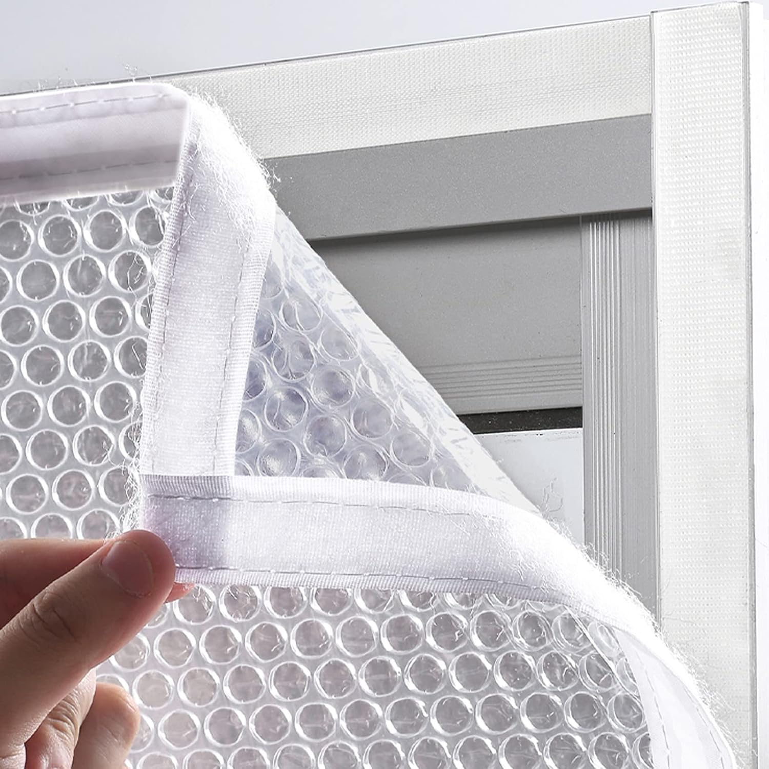 Window Insulation Film,Secondary Glazing Kit for Windows,Home Thermal Insulated Curtain,Windproof Waterproof Cold Protection,Reusable,Customizable,Width x Height (78.7in x 118.1in)