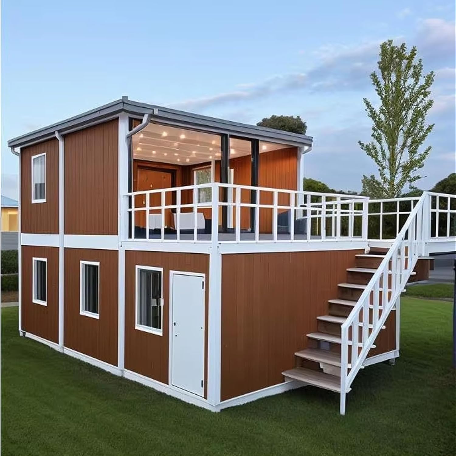 Fold-Out Prefab Modular Container House – Portable Movable Casas Contenedor Prefabricadas for Chile Expandable Modular Home for Living or Office Use