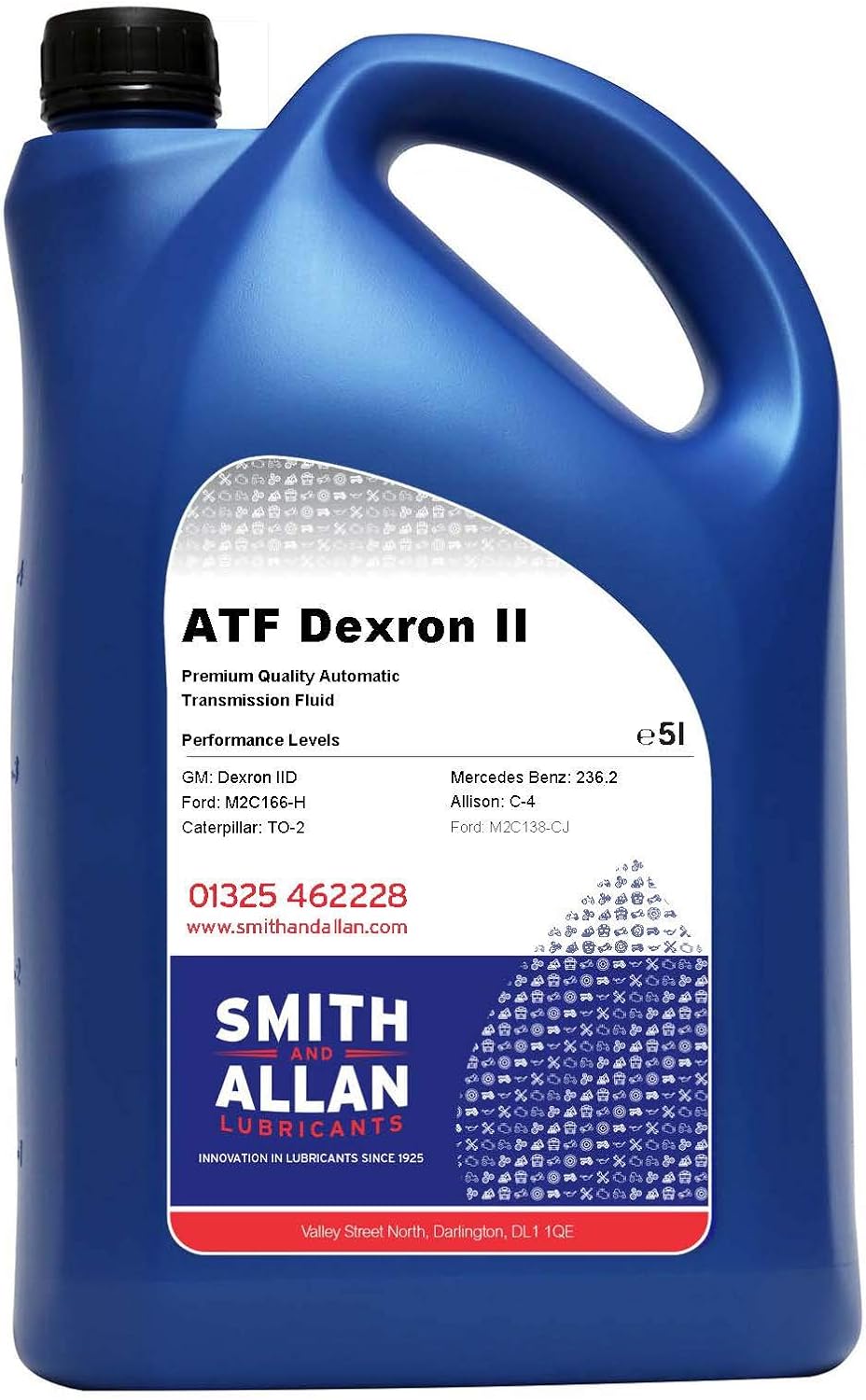 ATF DEXRON 2 DII D2 Automatic Transmission & Power Steering Fluid Oil 5 Litre 5L