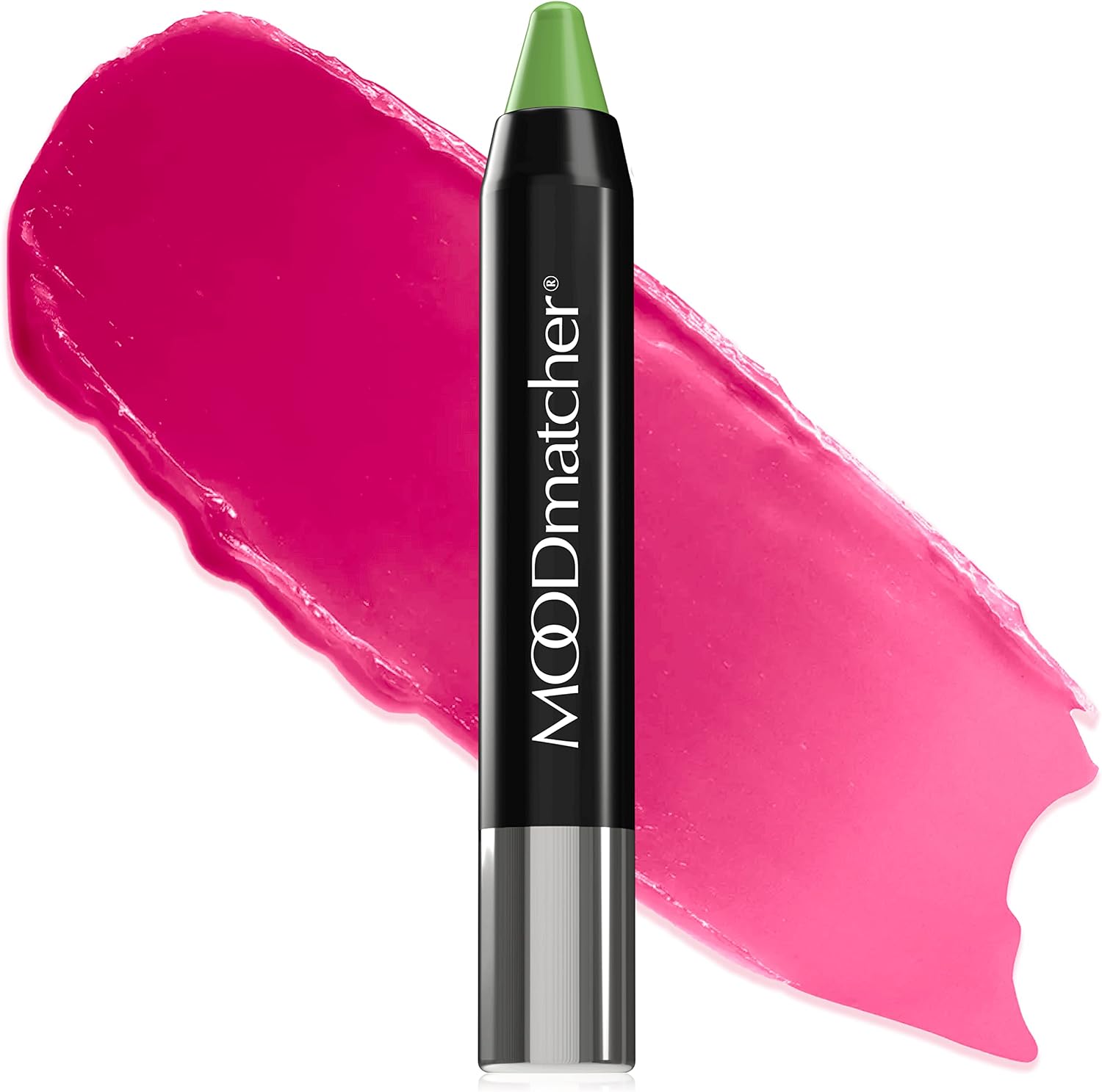 Fran Wilson MOODmatcher Twist Stick Original Color-Change Lipstick, GREEN -12 HOUR Long Wear, Waterproof, Ultra Hydrating and Moisturizing with Aloe & Vitamin E, Smudgeproof & Fadeproof, 2.9g