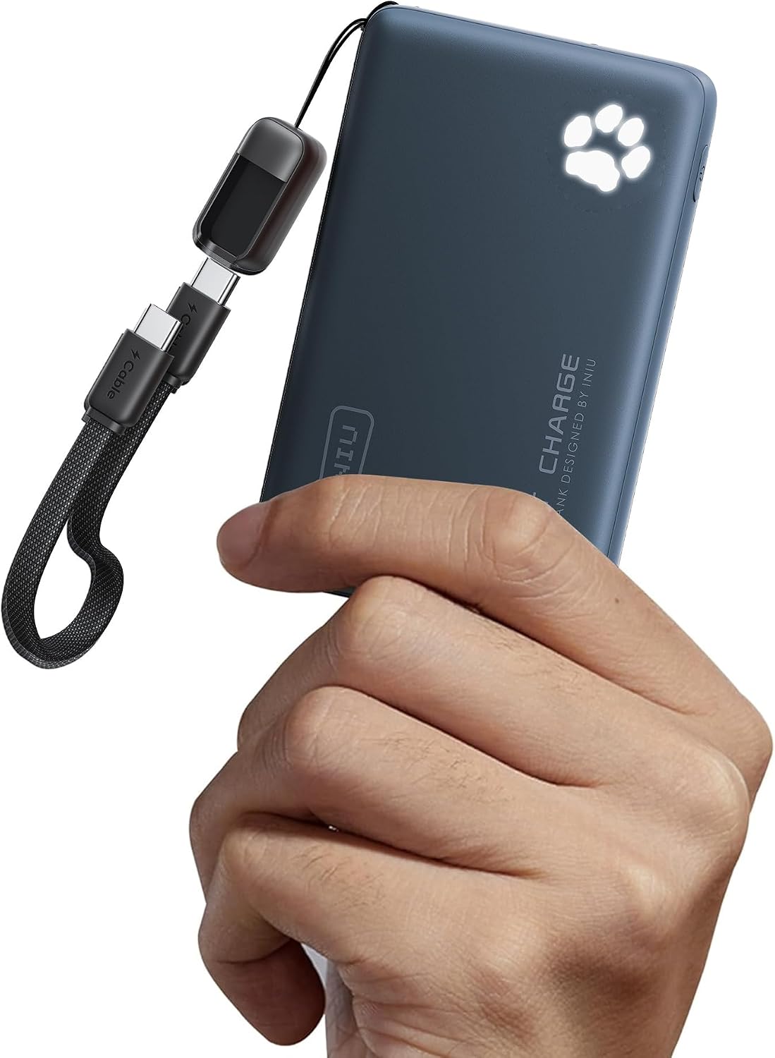 INIU 45W Fast Charging Portable Charger, 40% Smaller 10000mAh Power Bank