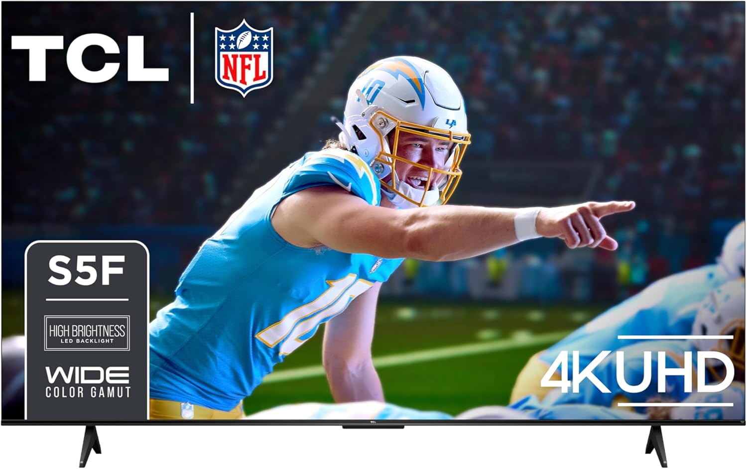 TCL 75-Inch Class S5 UHD 4K LED Smart TV with Fire TV (75S551F, 2024 Model), Dolby Vision, HDR PRO+, Dolby Atmos, Alexa Built-in with Voice Remote, Apple AirPlay 2 Compatibility, Streaming Television