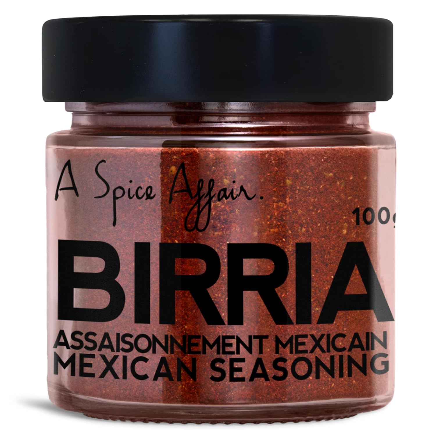 Mexican Birria Seasoning A Spice Affair 100g (3.5 Oz) Jar (100g)