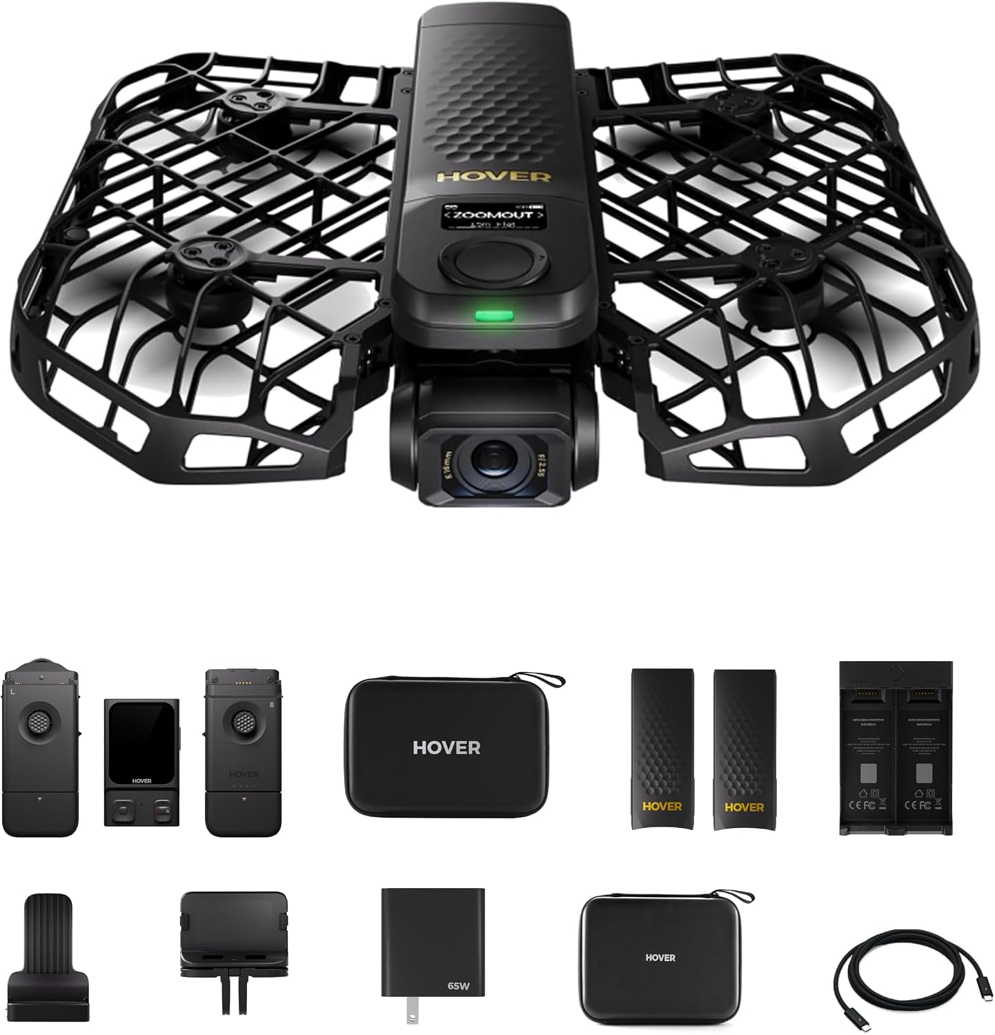 HOVERAir X1 PROMAX Fly Joy Combo, 8K Action Flying Camera, Foldable Drone