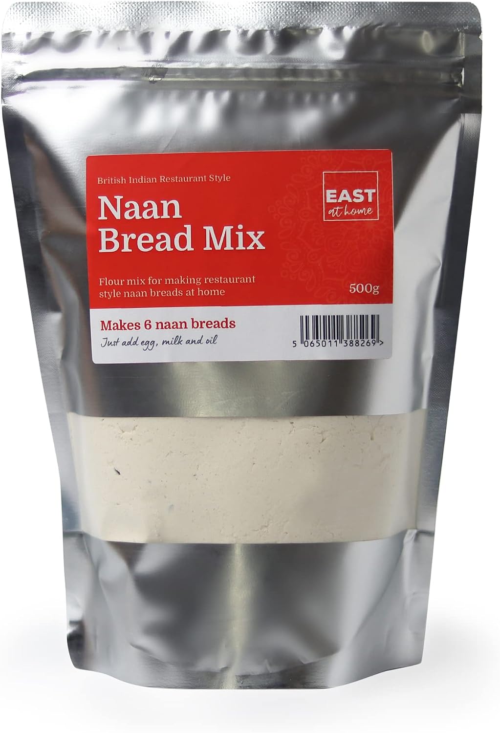 Naan Bread Mix | 500G Pack | Make Restaurant Style Naan Breads at Home | East At Home