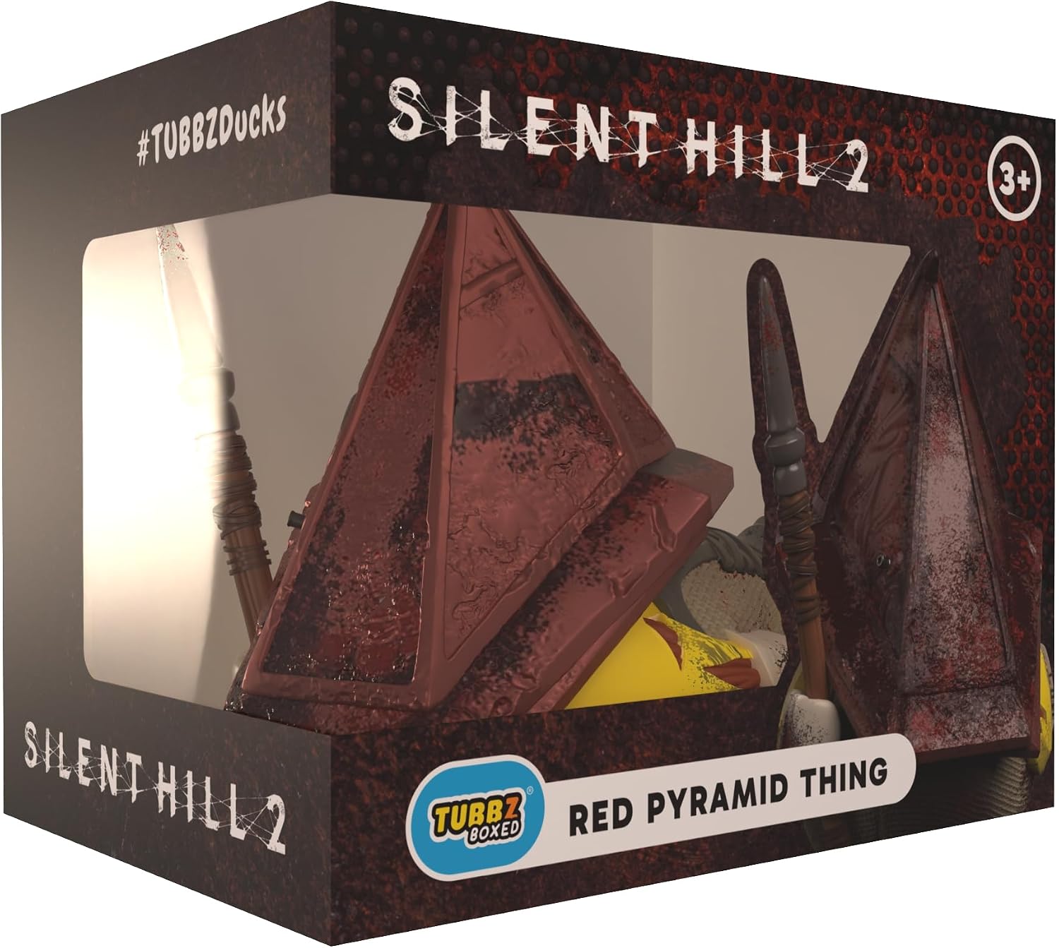 TUBBZ: Silent Hill - Red Pyramid Thing Rubber Duck Collectible Toy 3.5"