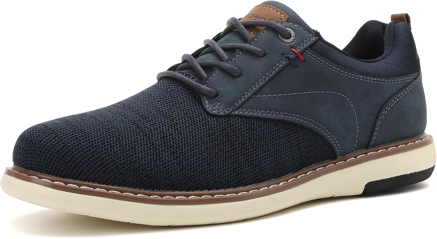 ANALEAF Men's Oxfords Lace-up Shoes Business Classic Sneakers