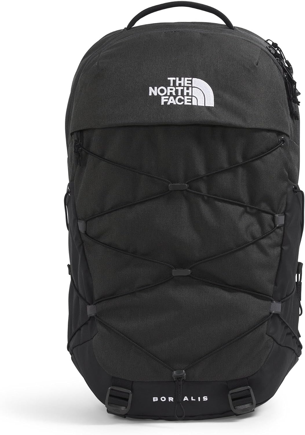 The North Face Borealis Laptop Pack, Asphalt Gy Lt Hth/TNF Blk-NPF, OSFA