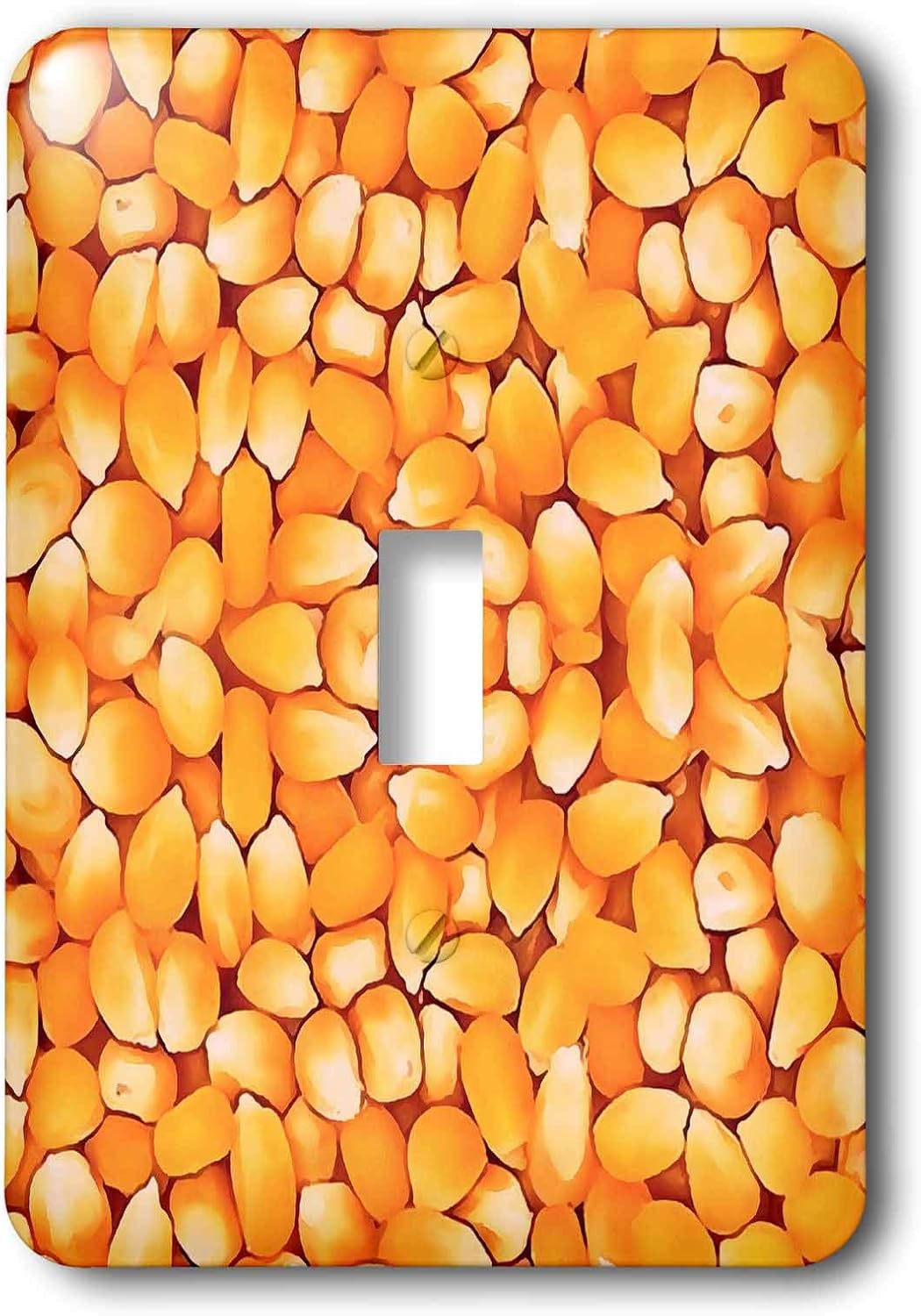 3dRose Taiche - Acrylic Painting - Corn Kernal - Unpopped Sweetcorn - single toggle switch (lsp_309624_1)