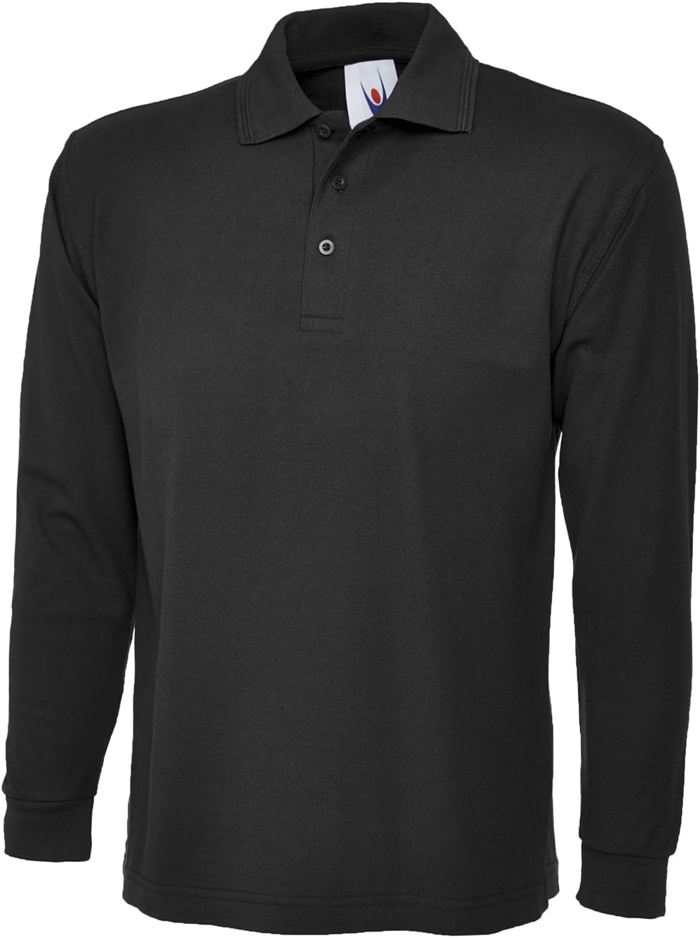 Uneek clothing Men's Longsleeve Poloshirt Polo Shirt (Pack of 1)