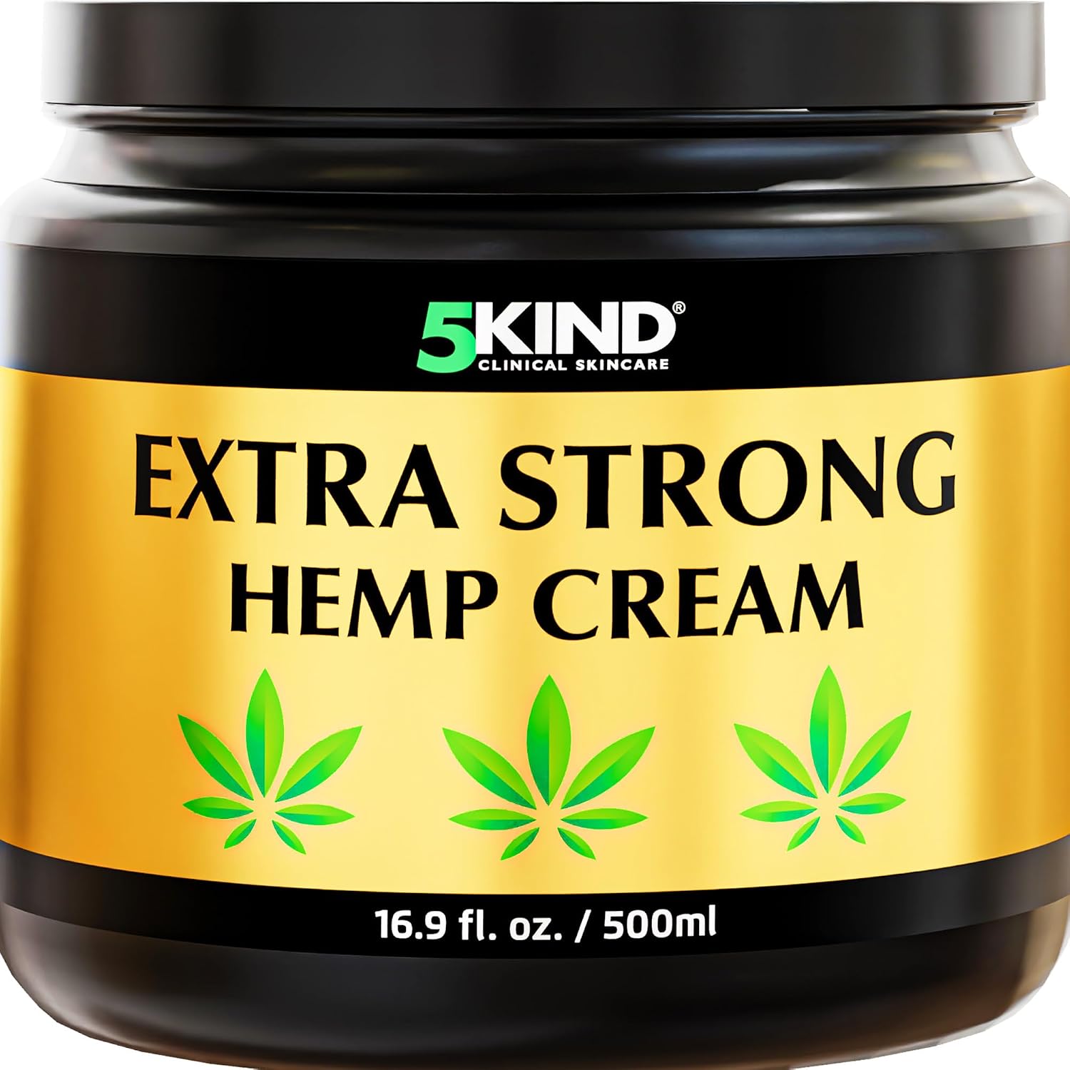 5Kind Extra Strong Hemp Cream 500ml - Hemp and Arnica Cream