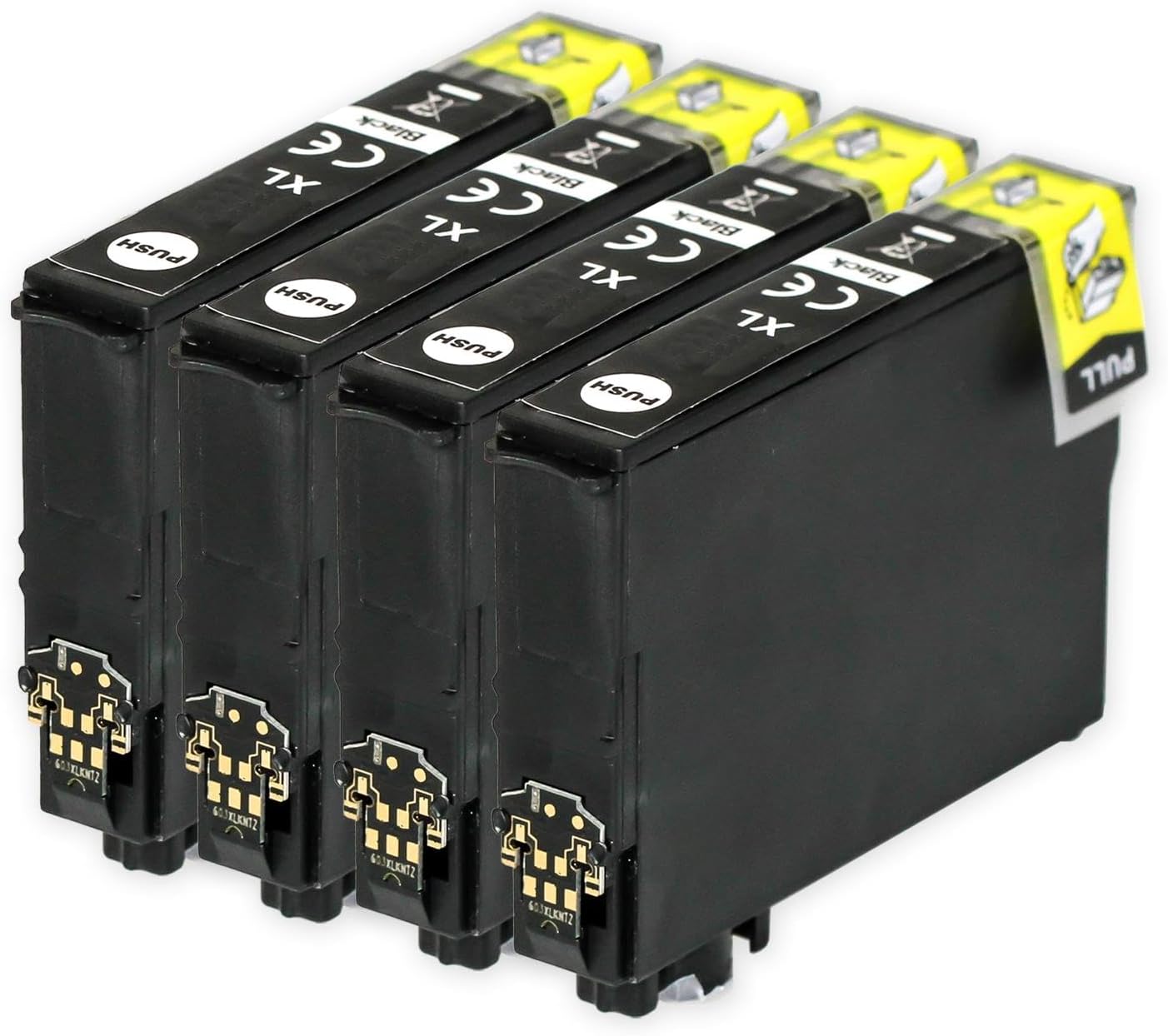 Go Inks 4 Compatible to replace T1631 (16XL Series) Black Ink Cartridges for Epson WF2010W, WF2110W, WF2510WF, WF2520NF, WF2530WF, WF2540WF, WF2630WF, WF2650DWF, WF2660DWF, WF2750, WF2750DWF