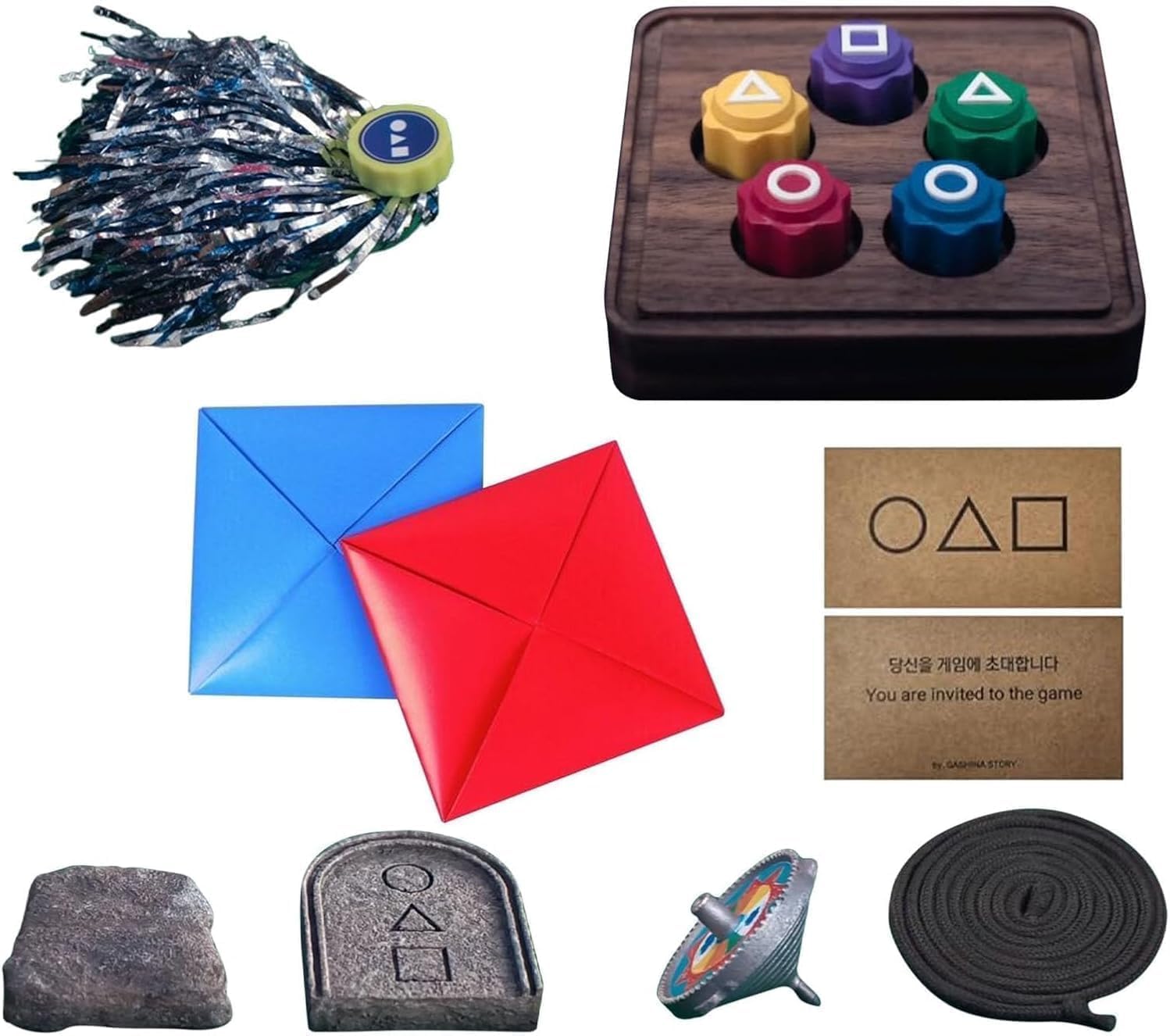 Gonggi Korean Game Stone Catching Game Gonggi Jack Squid Stone Pebbles Set Traditional Play Game Korean Folk Game Sets Gonggi Stones Game Family Travel Game Party Games