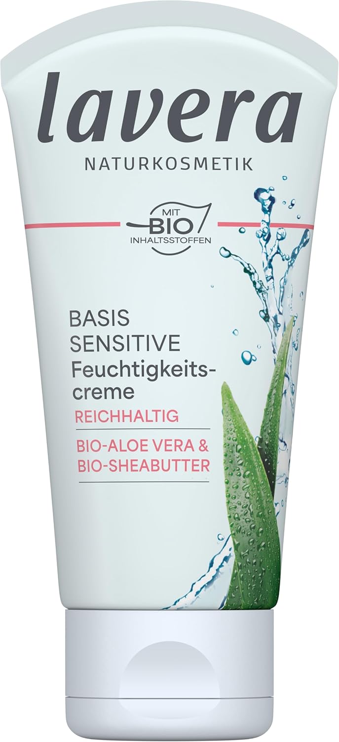 lavera Basis Sensitiv Rich Moisturizing Cream ∙ Vegan ✔ Organic Skin Care ✔ Natural & Innovative Cosmetics ✔ 50ml