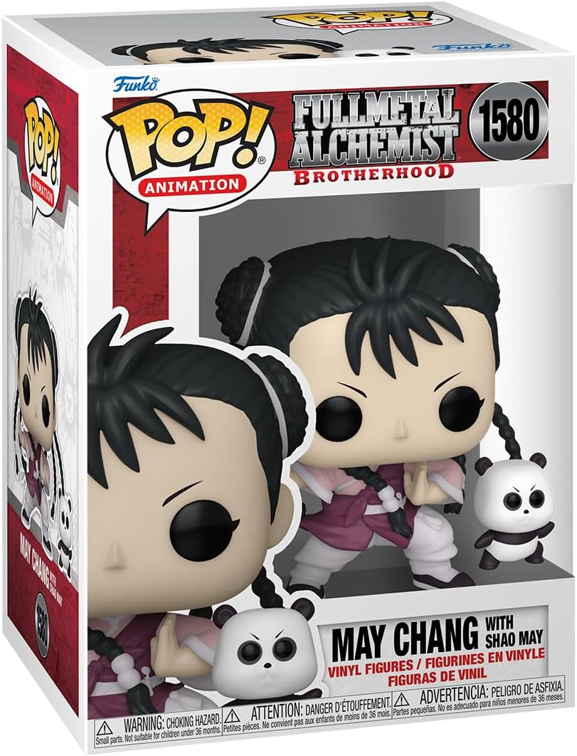 Funko POP!&Buddy: FMA: B - May Chang with Panda - Full Metal Alchemist - Collectable Vinyl Figure - Gift Idea - Official Merchandise - for Kids & Adults - Anime Fans - Model Figure for Collectors