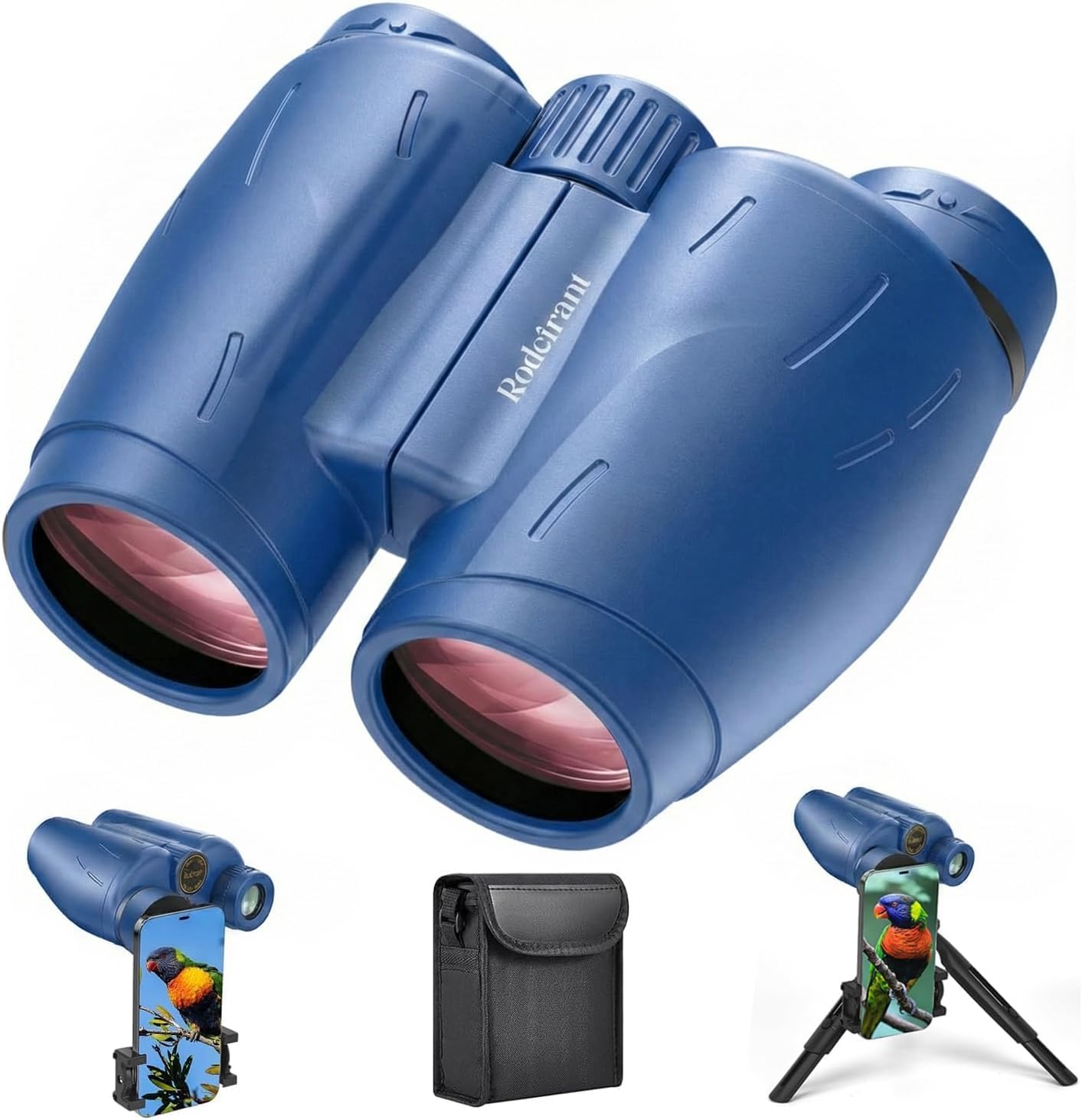 HD Binoculars 25x30 for Adults with Phone Adapter,Tripod and Tripod Adapter