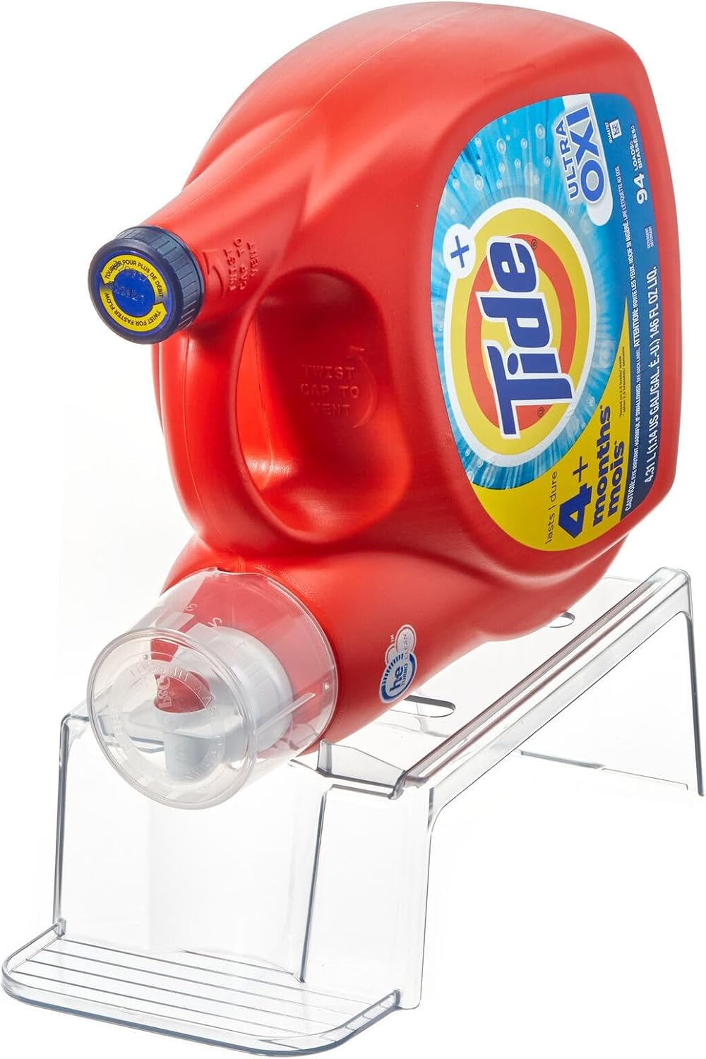 iDesign Detergent Riser, Clear
