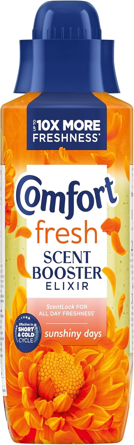 Comfort Fresh Sunshiny Days Scent Booster with ScentLock Technology Elixir for up to 10x More Freshness* 460 ml
