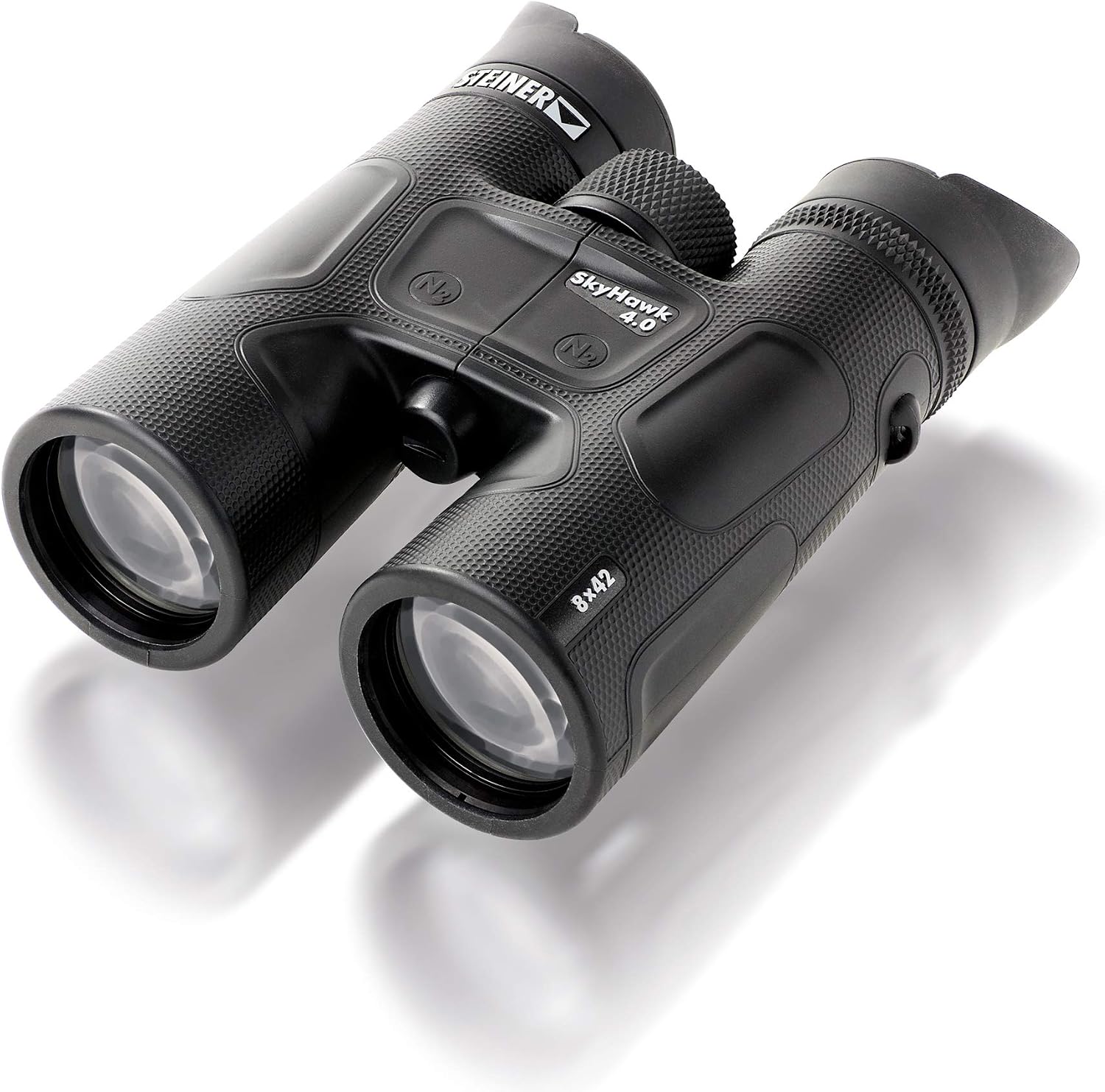 STEINER binoculars Skyhawk 4.0 8x42 - German quality optics, sharp details, robust, large field of view, perfect for observing nature, animals and birds