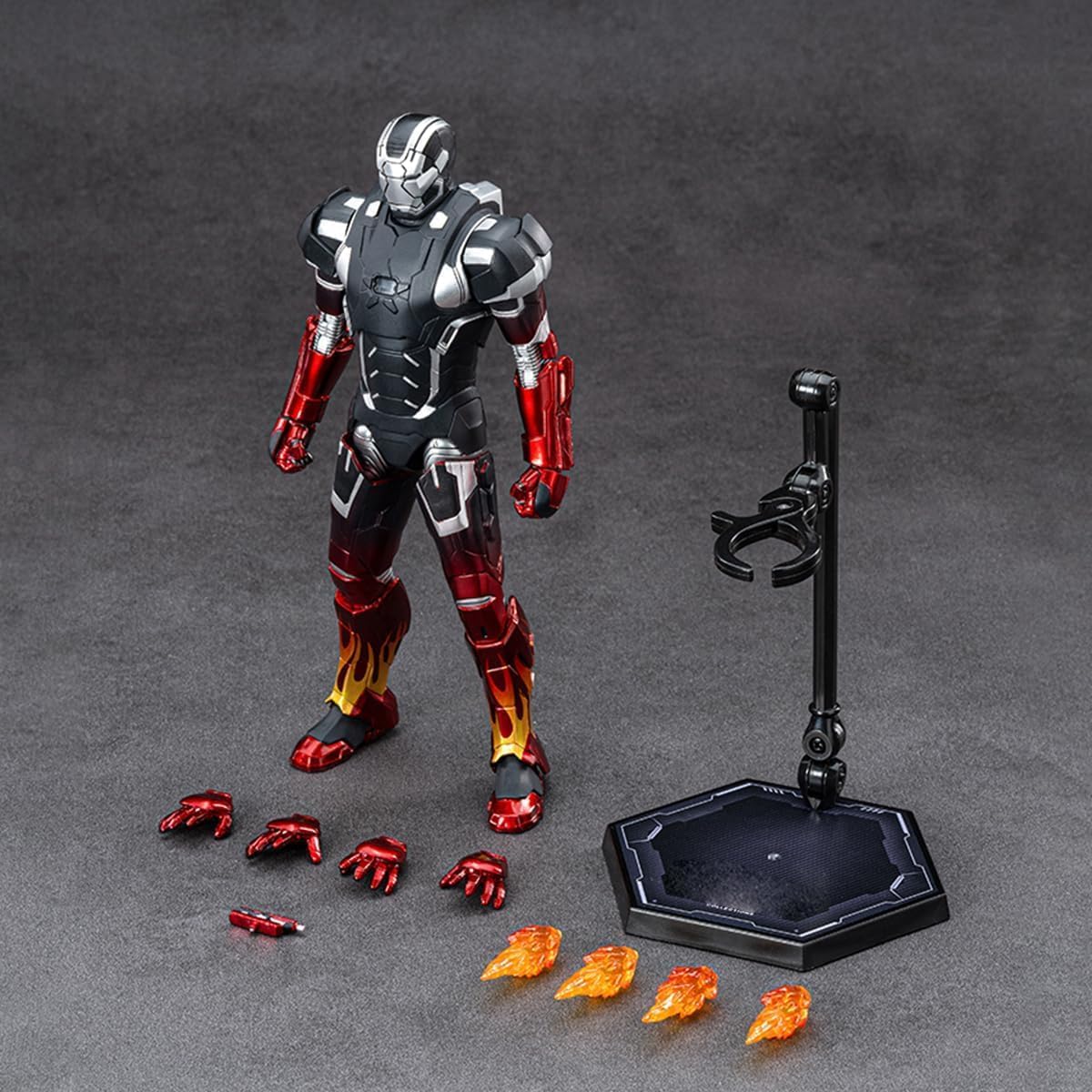 testbrands ZD Toys 1/10 Scale 7 inch Iron Hero MK22 Hot Rod Collectors Action Figure