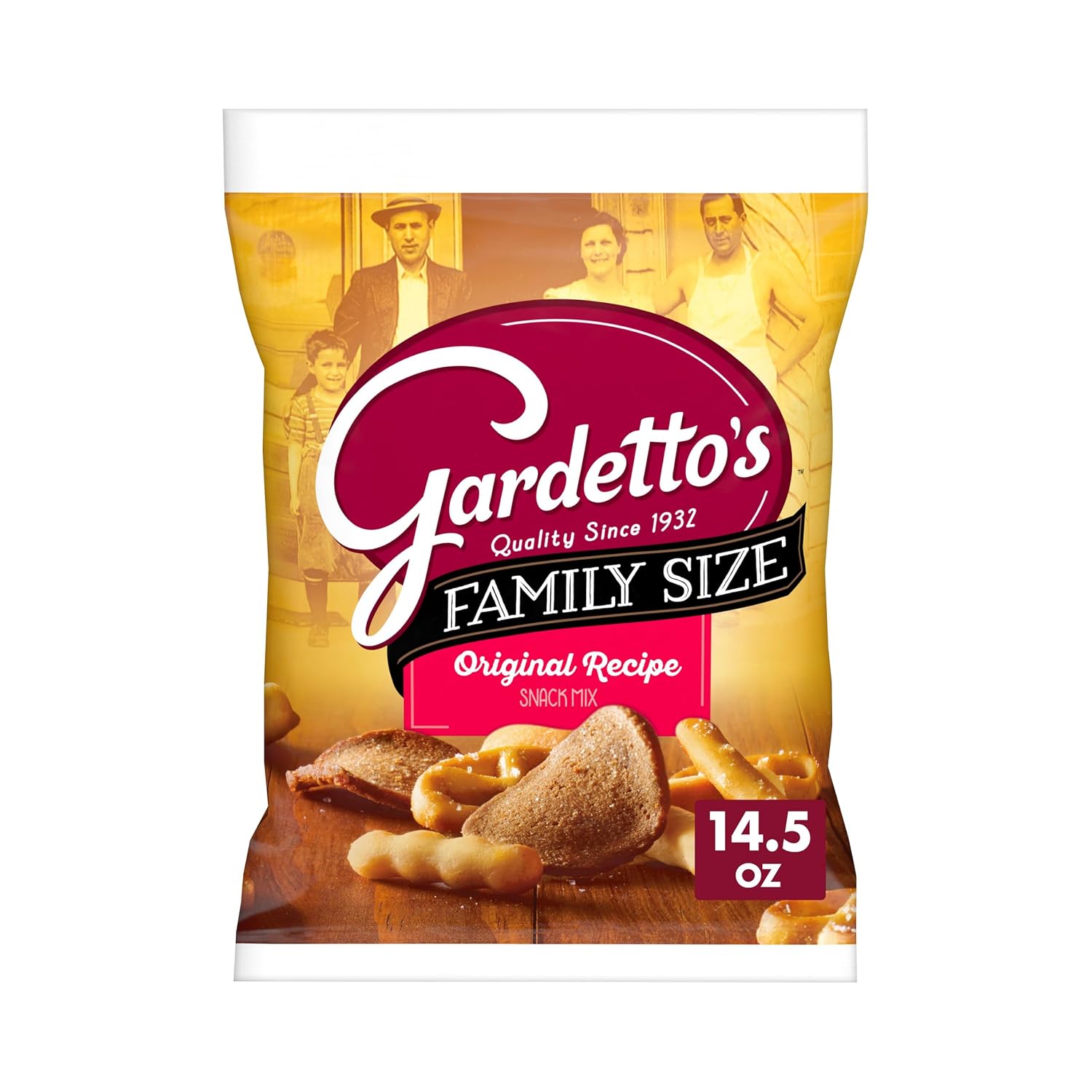 Gardetto's Original Recipe Snack Mix, Family Size, 14.5 oz