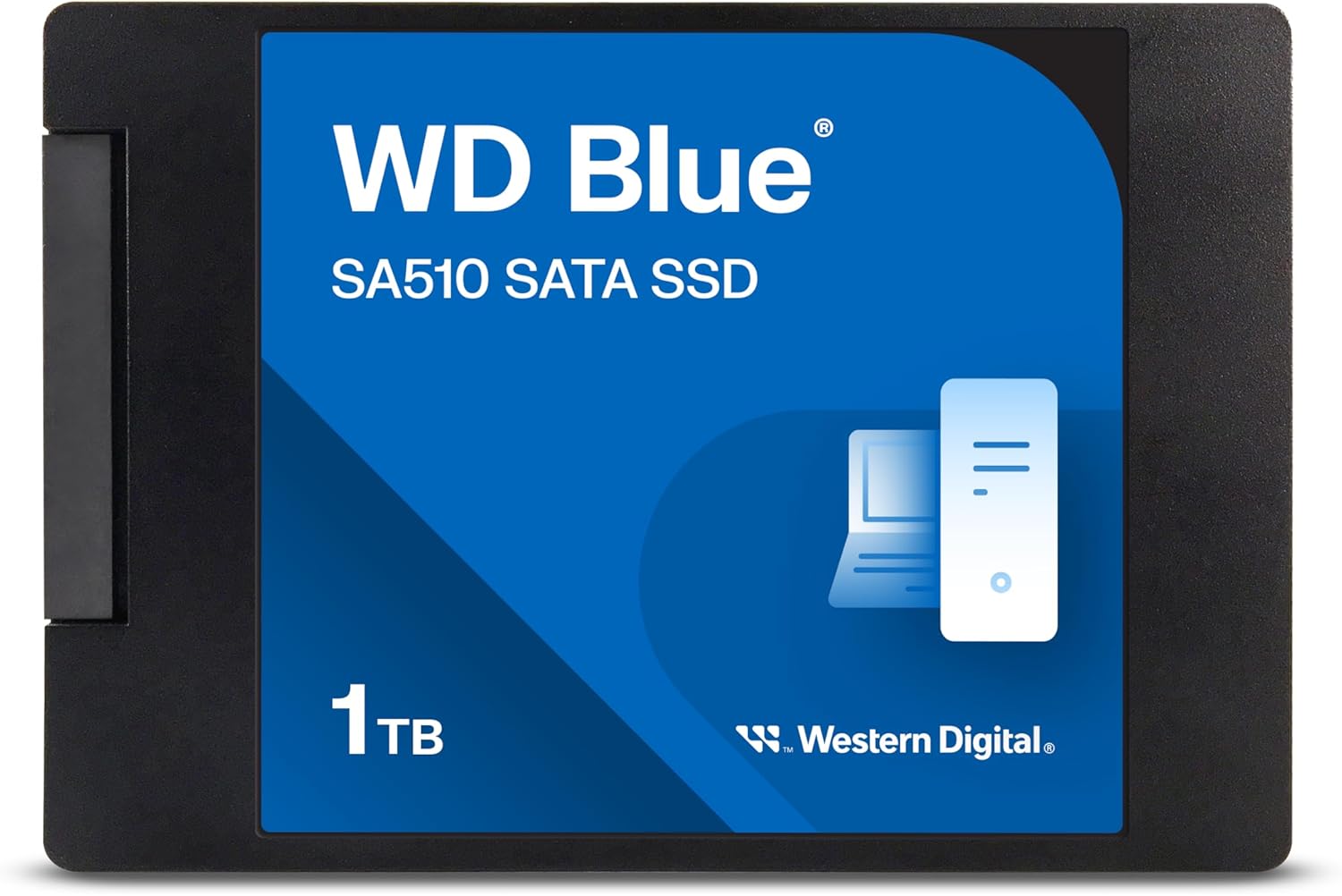 WD Blue SA510 1TB 2.5" SATA SSD with up to 560MB/s read speed