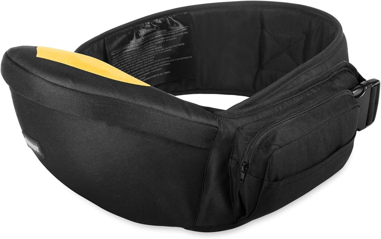 HOTUT Baby Hip Carrier Adjustable Waistband,Ergonomic Hip Seat Baby Carrier with Pockets,Baby Carrier Hip Seat,Baby Carrier Waist Belt Hip Seat,Waist Stool Seat for Carrying Baby Toddlers up to 33lbs