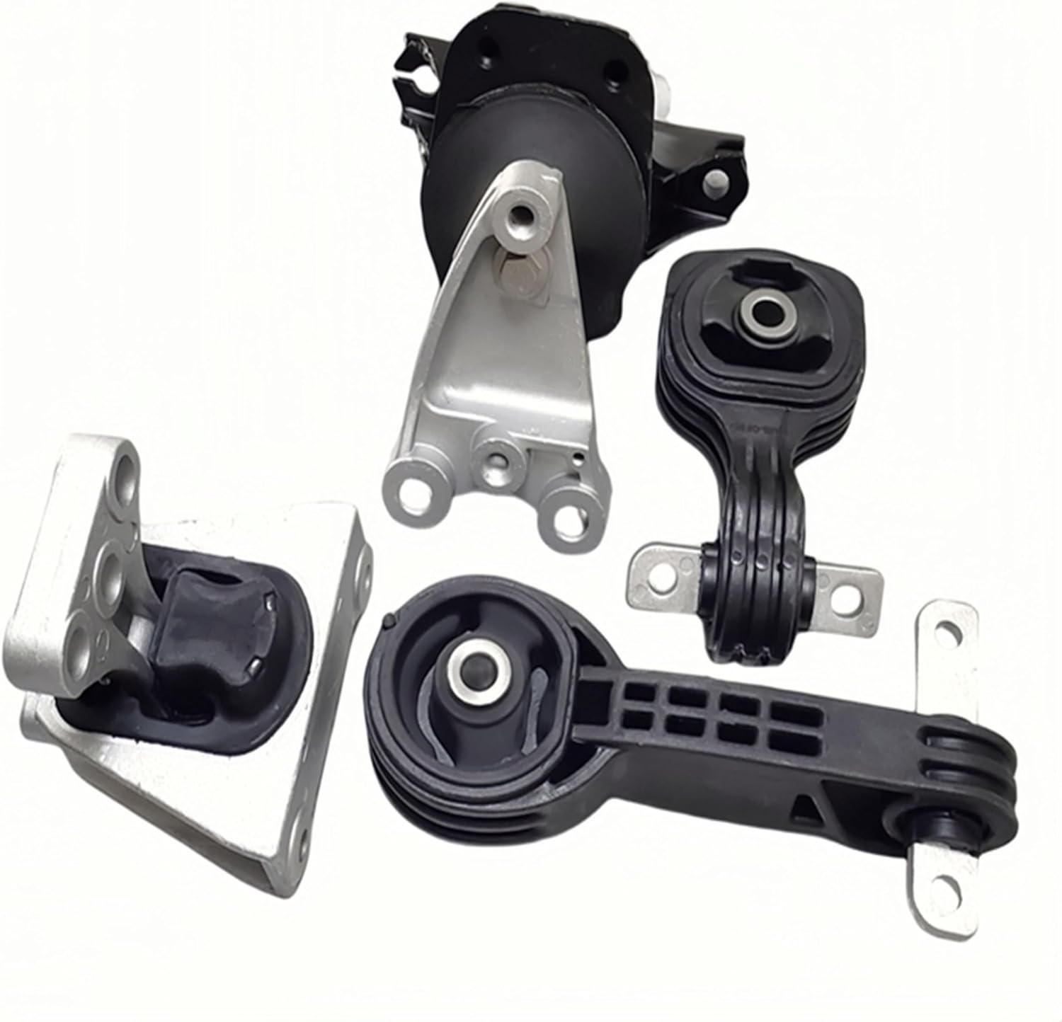 Engine Motor and Trans Mount 4 pcs Compatible with 2006 2007 2008 2009 2010 2011 Civic 1.8L Replacement for A4546 A4530 A4534 A4543