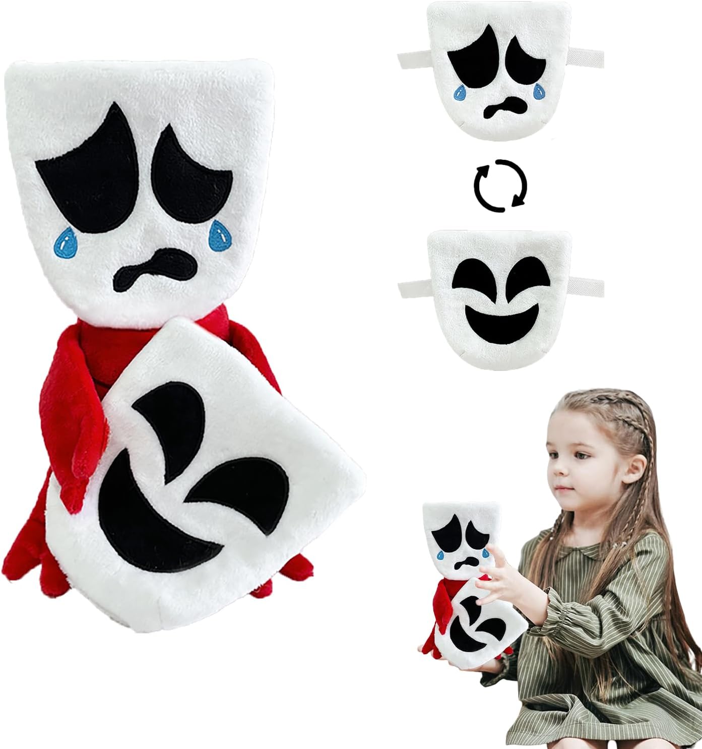 The Amazing Digital Gangle New Plush Toys,Circus Plushies Stuffed Pomni Jax Plushie Doll,Cyber Circus Cute Soft Stuffed Rabbit Figure Plush for Kids Boys Girls TV fans Birthday Gifts