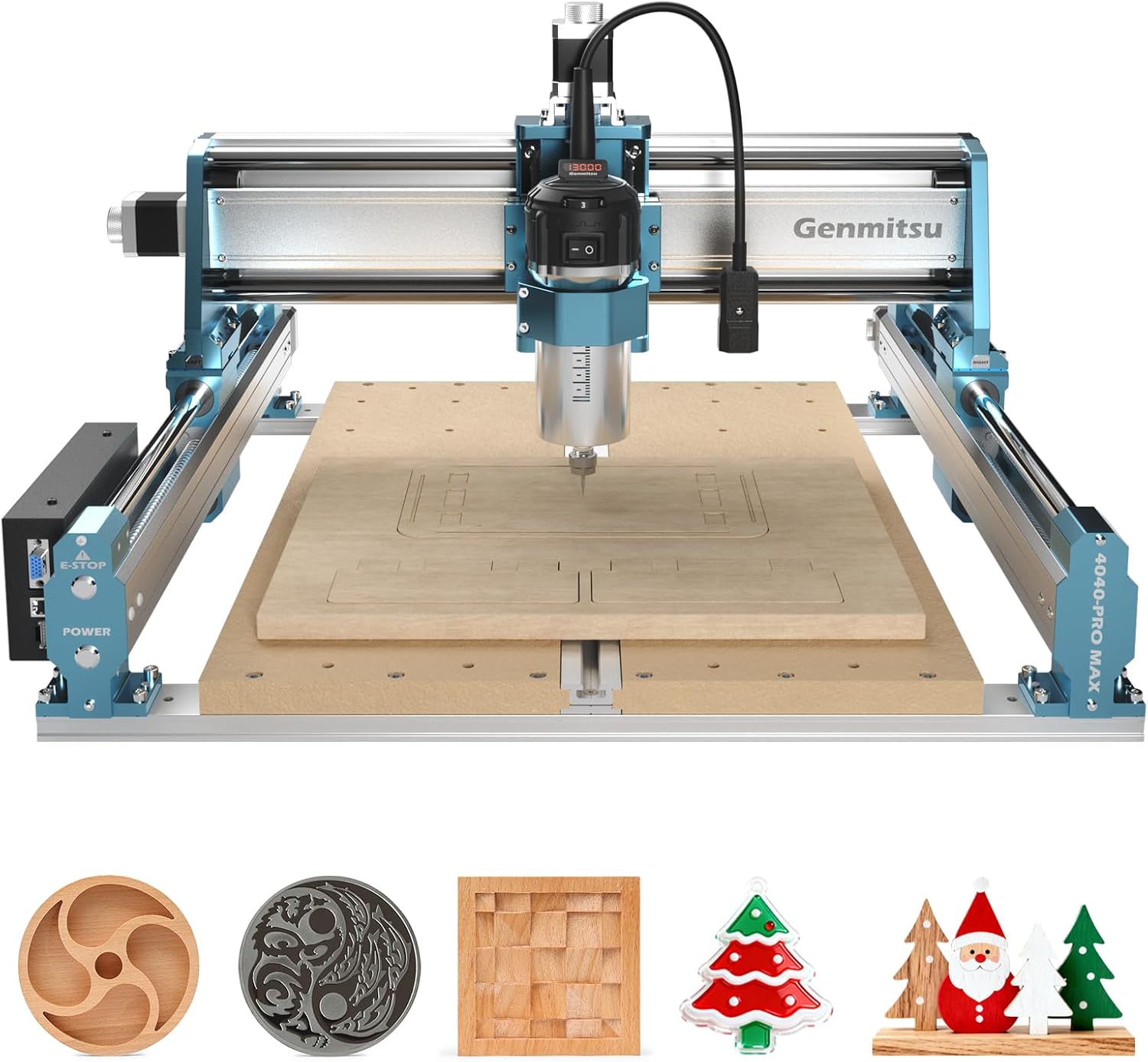 Genmitsu 4040-PRO MAX CNC Router Machine with 710W Spindle