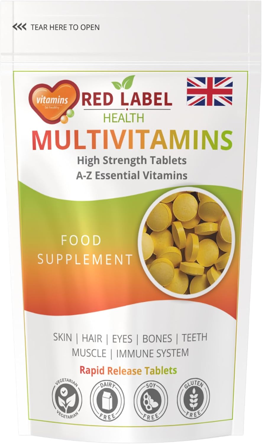 Multivitamin 30 Tablets High Strength One a Day