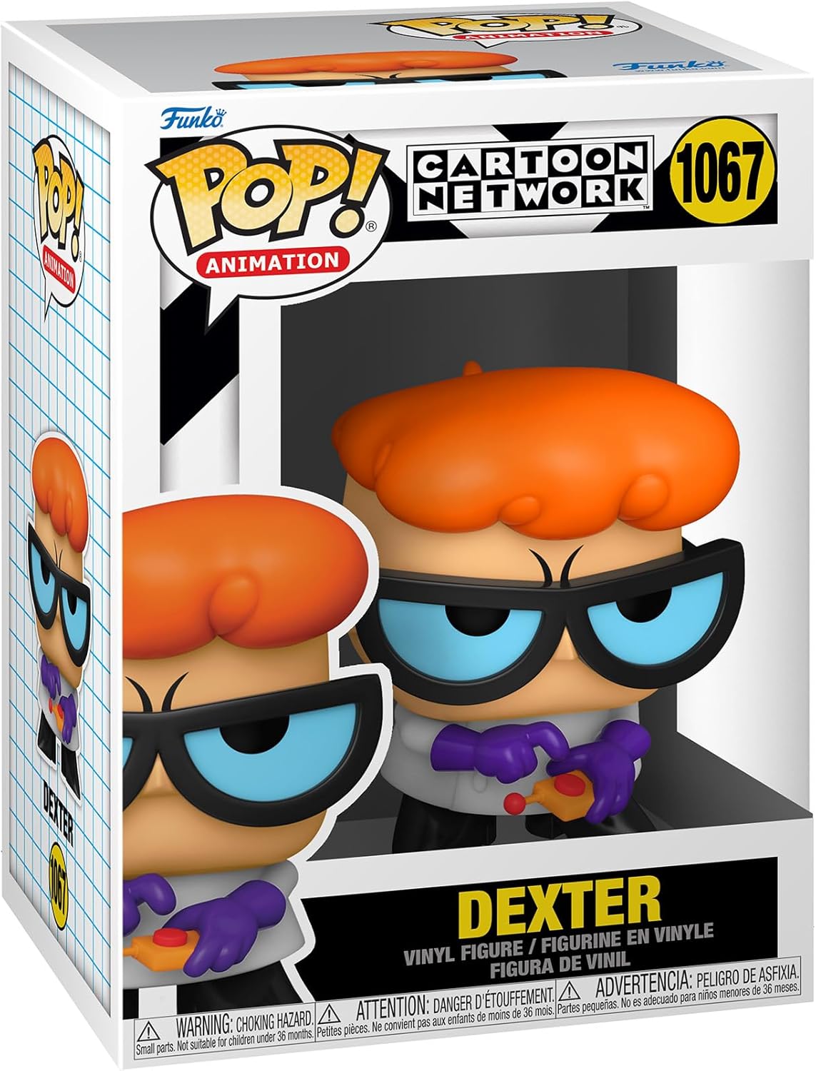 Funko POP! Animation: Dexter's Lab - Dexter With Remote - Dexter's Laboratory - Collectable Vinyl Figure - Gift Idea - Official Merchandise - Toys for Kids & Adults - TV Fans