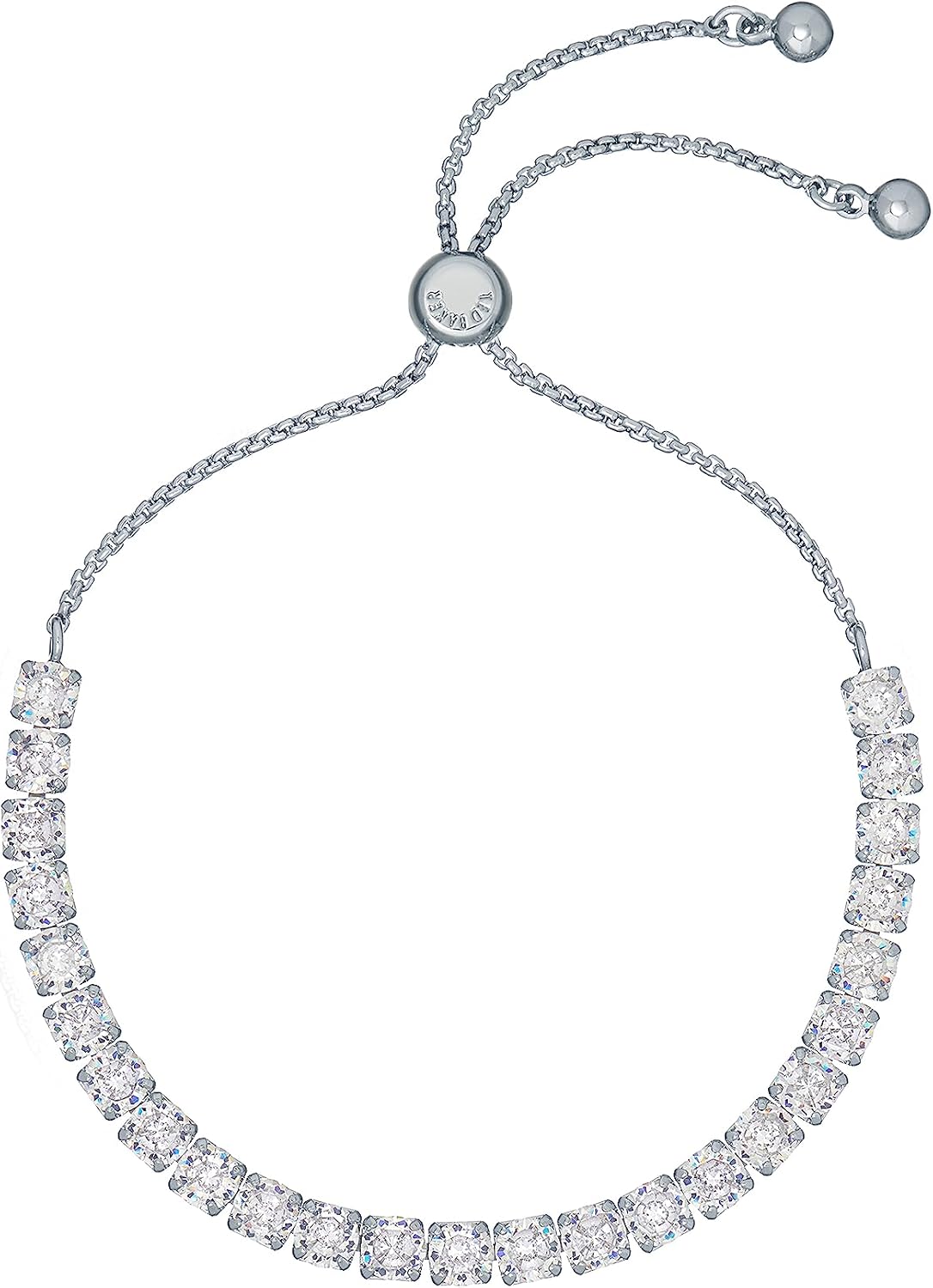 Ted Baker Melrah Icon Crystal Adjustable Tennis Bracelet For Women