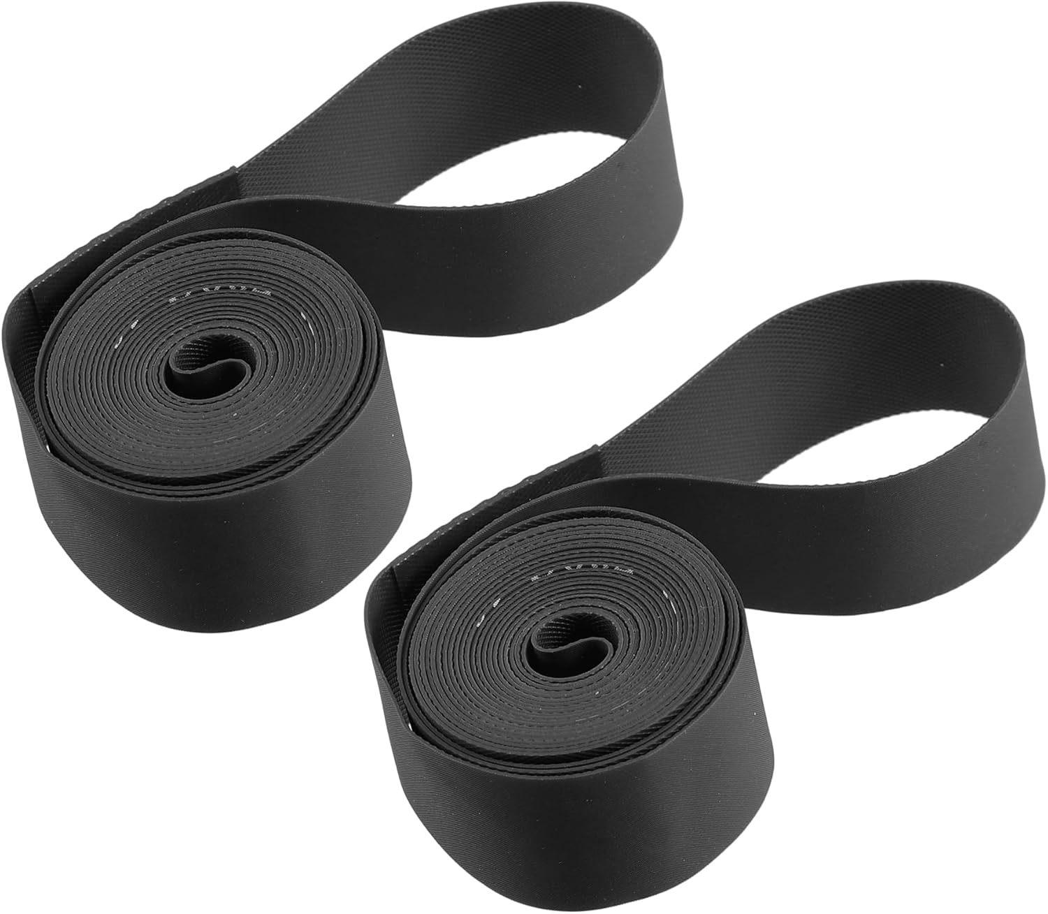 A ABSOPRO 700C Bike Wheel Rim Strip Rim Tape Tube Band PVC Black (Set of 2)