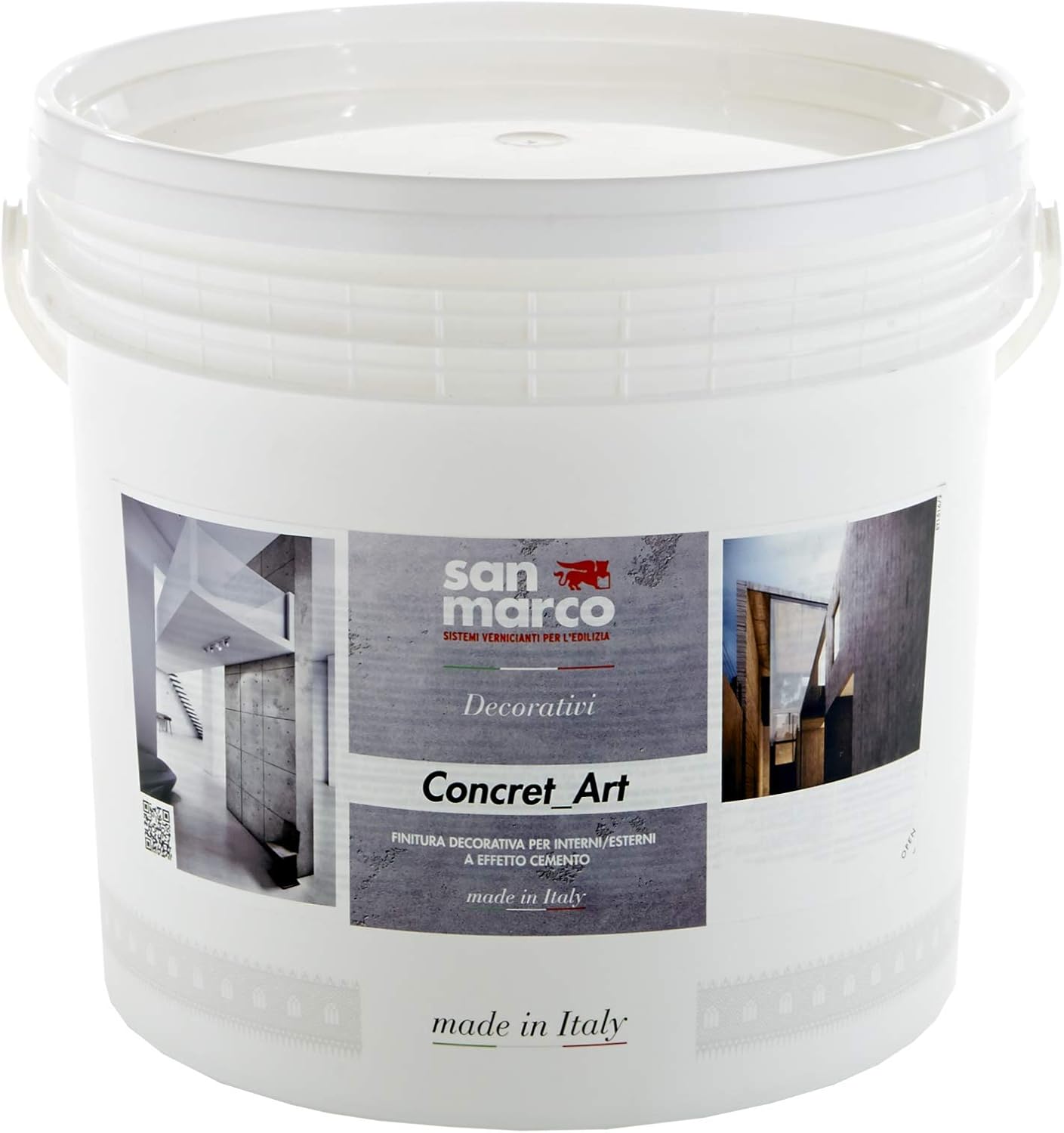 San Marco Concrete Art Acrylic Plaster (25kg (5 Gallons), C124)