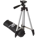 50 Inch Aluminum Camera Tripod for Canon, Nikon, Sony, Samsung, Olympus, Panasonic & Pentax + eCost Microfiber
