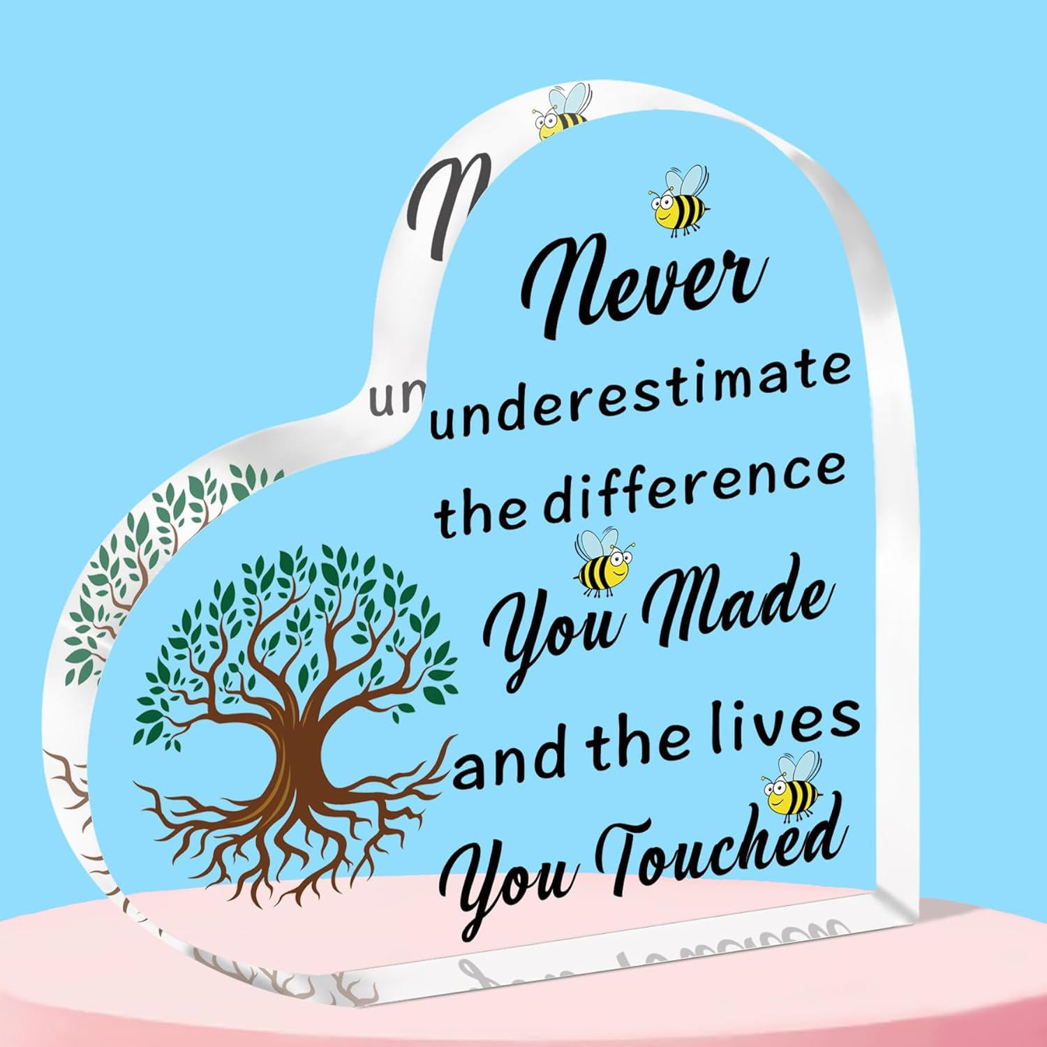 QMVMV Retirement Gifts for Women Men Coworker - Leaving Gift for Colleagues Friends Retired Teachers Nurses Doctor Retirees Boss Leader - Acrylic Keepsake