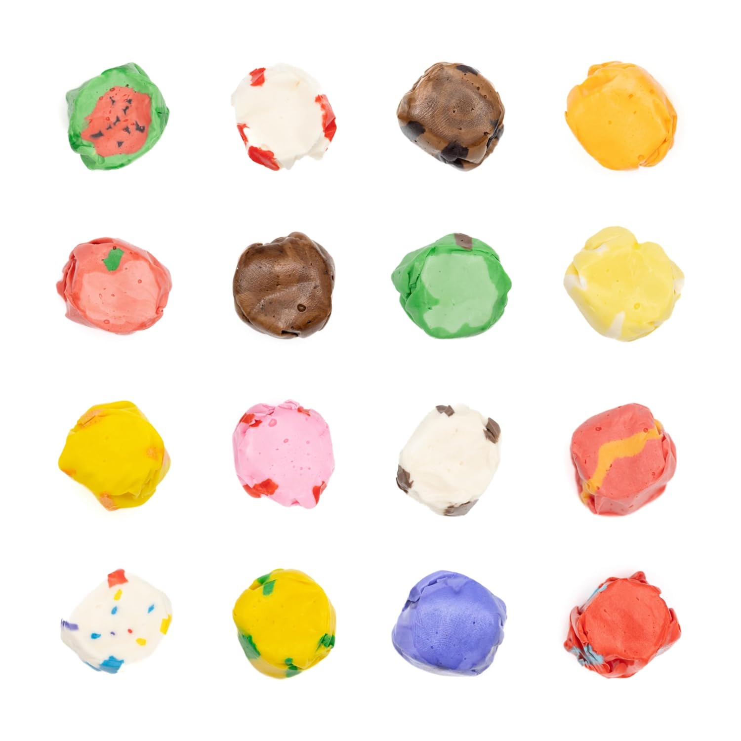 Taffy Shop Salt Water Taffy Individually Wrapped - Old-Fashioned Saltwater Taffy Bulk Assorted Flavors - Gourmet Soft Chewy Candy, Gluten-Free, 140 Pieces - Classic Favorites Mix (32oz)