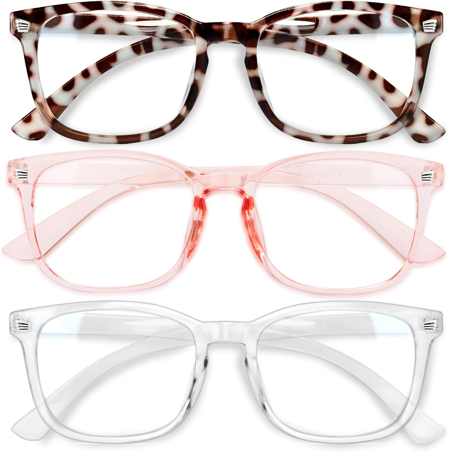 Gaoye Blue Light Glasses for Women - 3 Pack